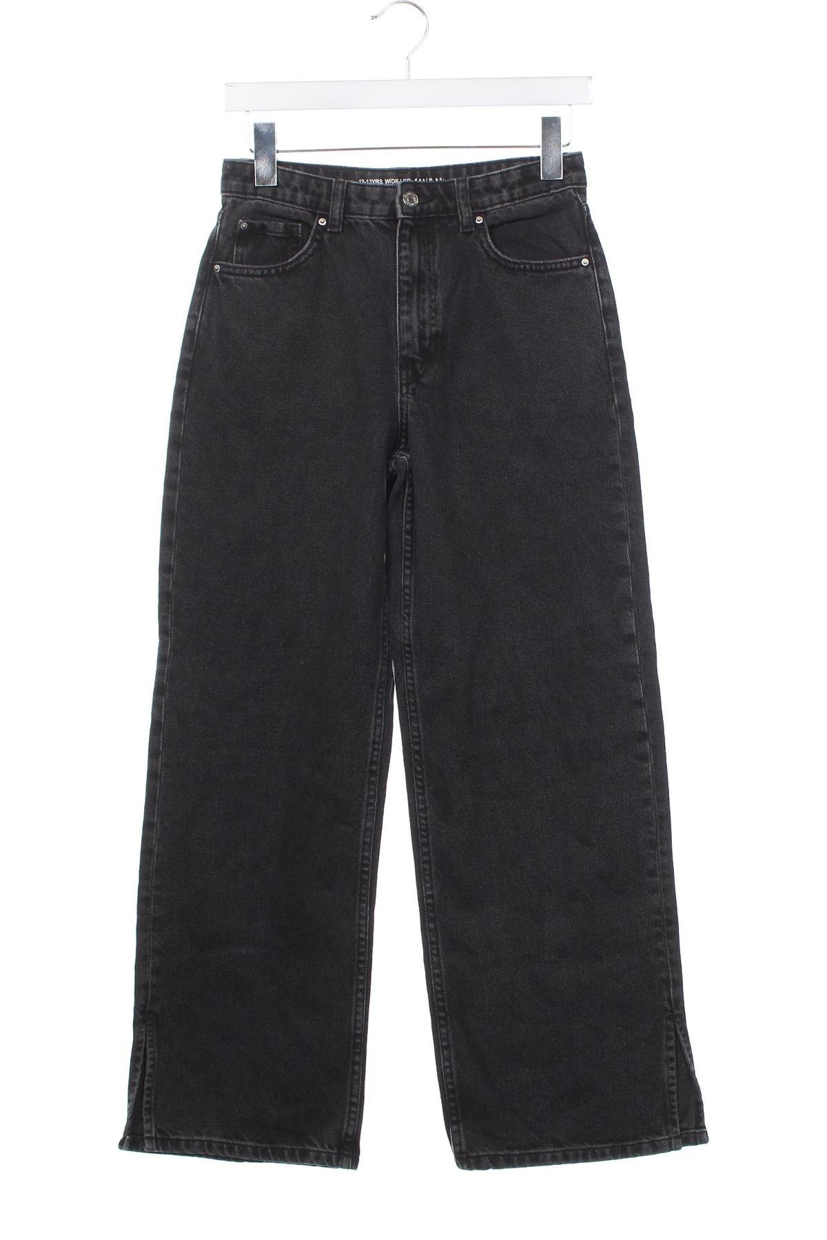 Dziecięce jeansy Denim Co., Rozmiar 12-13y/ 158-164 cm, Kolor Szary, Cena 46,99 zł