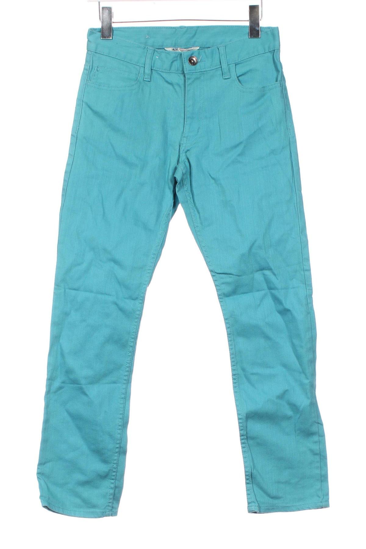 Kinderjeans H&M, Größe 11-12y/ 152-158 cm, Farbe Grün, Preis € 22,49