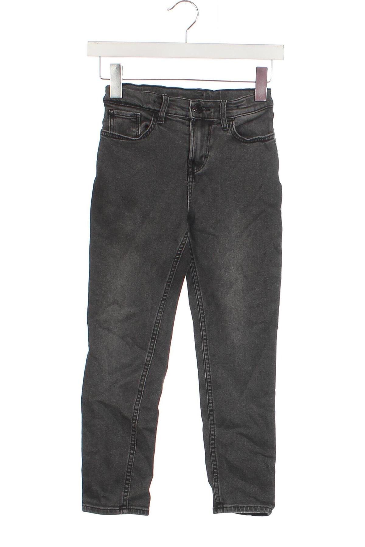 Kinderjeans H&M, Größe 7-8y/ 128-134 cm, Farbe Grau, Preis € 22,49