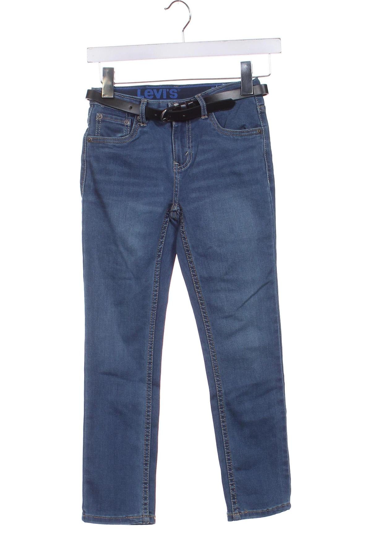 Blugi pentru copii Levi's, Mărime 6-7y/ 122-128 cm, Culoare Albastru, Preț 104,59 Lei