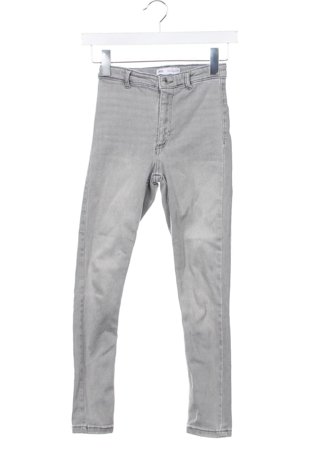 Kinderjeans Zara, Größe 10-11y/ 146-152 cm, Farbe Grau, Preis € 18,00