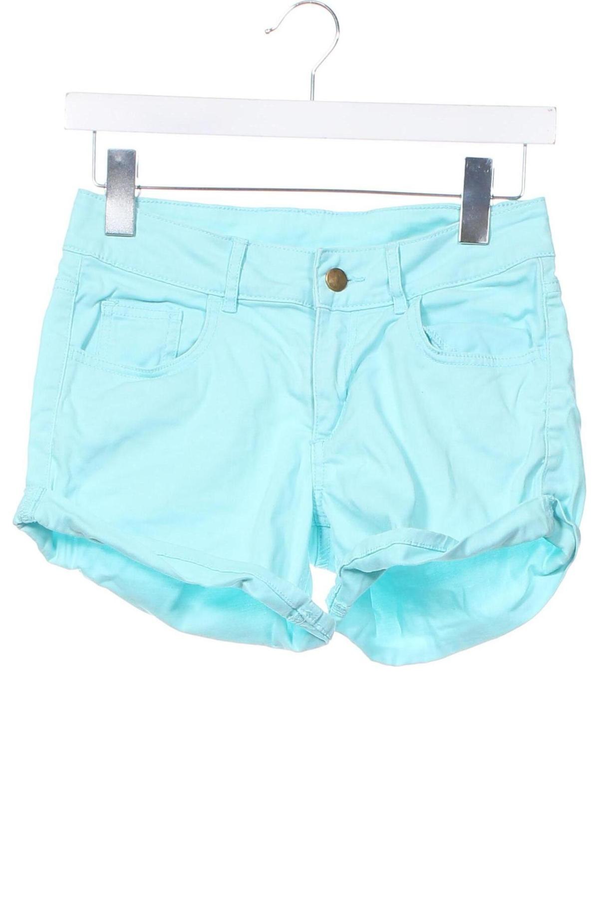 Kinder Shorts H&M, Größe 13-14y/ 164-168 cm, Farbe Blau, Preis 7,22 €