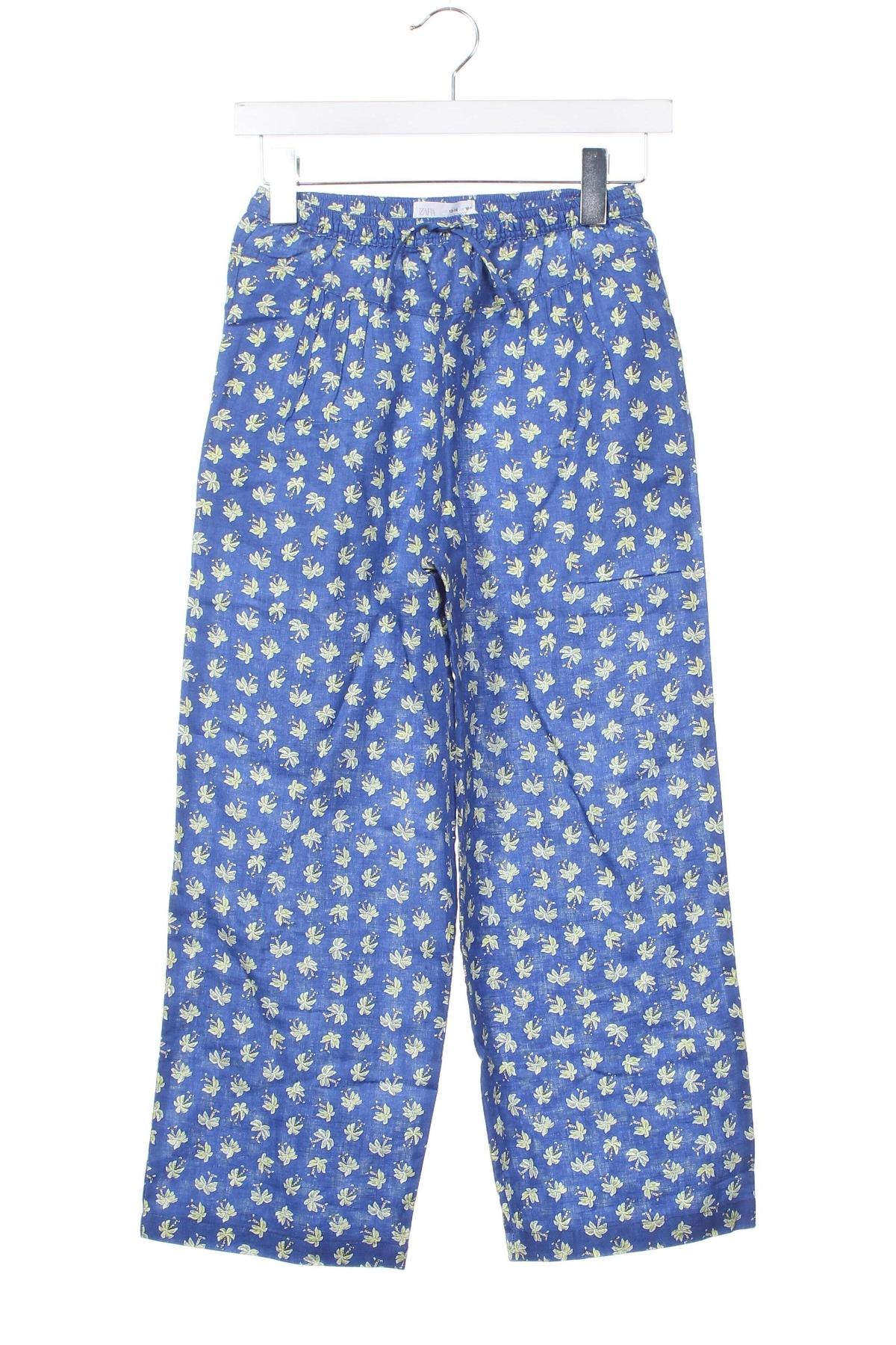 Pantaloni pentru copii Zara, Mărime 13-14y/ 164-168 cm, Culoare Albastru, Preț 35,71 Lei