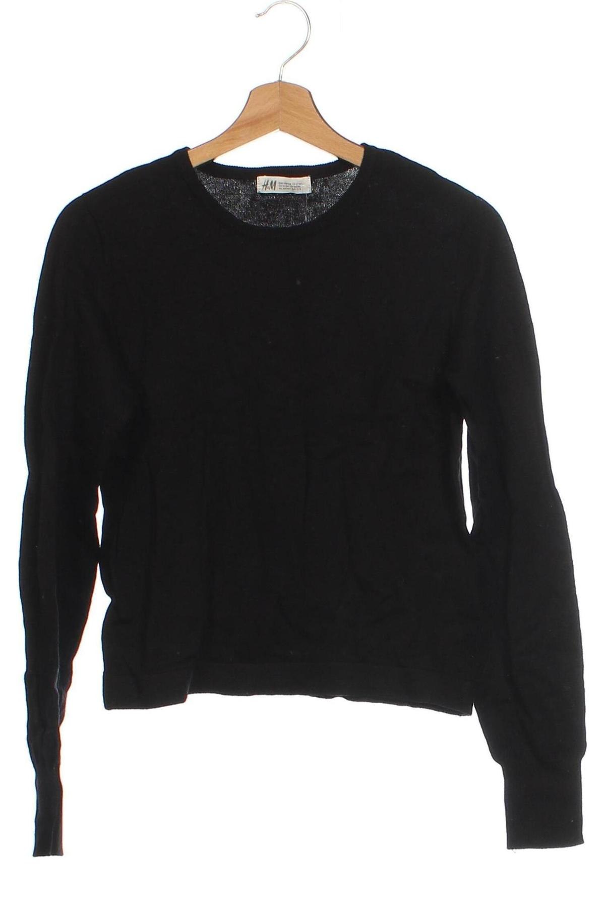 Dziecięcy sweter H&M, Rozmiar 12-13y/ 158-164 cm, Kolor Czarny, Cena 28,99 zł