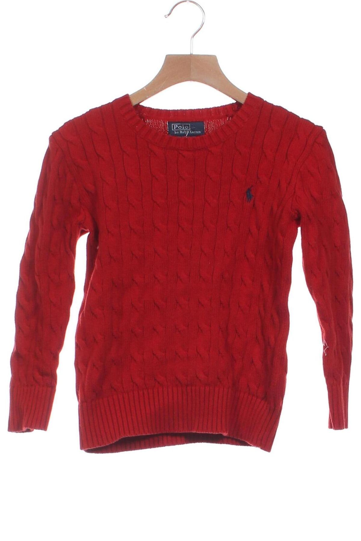 Detský sveter  Polo By Ralph Lauren, Veľkosť 6-7y/ 122-128 cm, Farba Červená, Cena  49,45 €