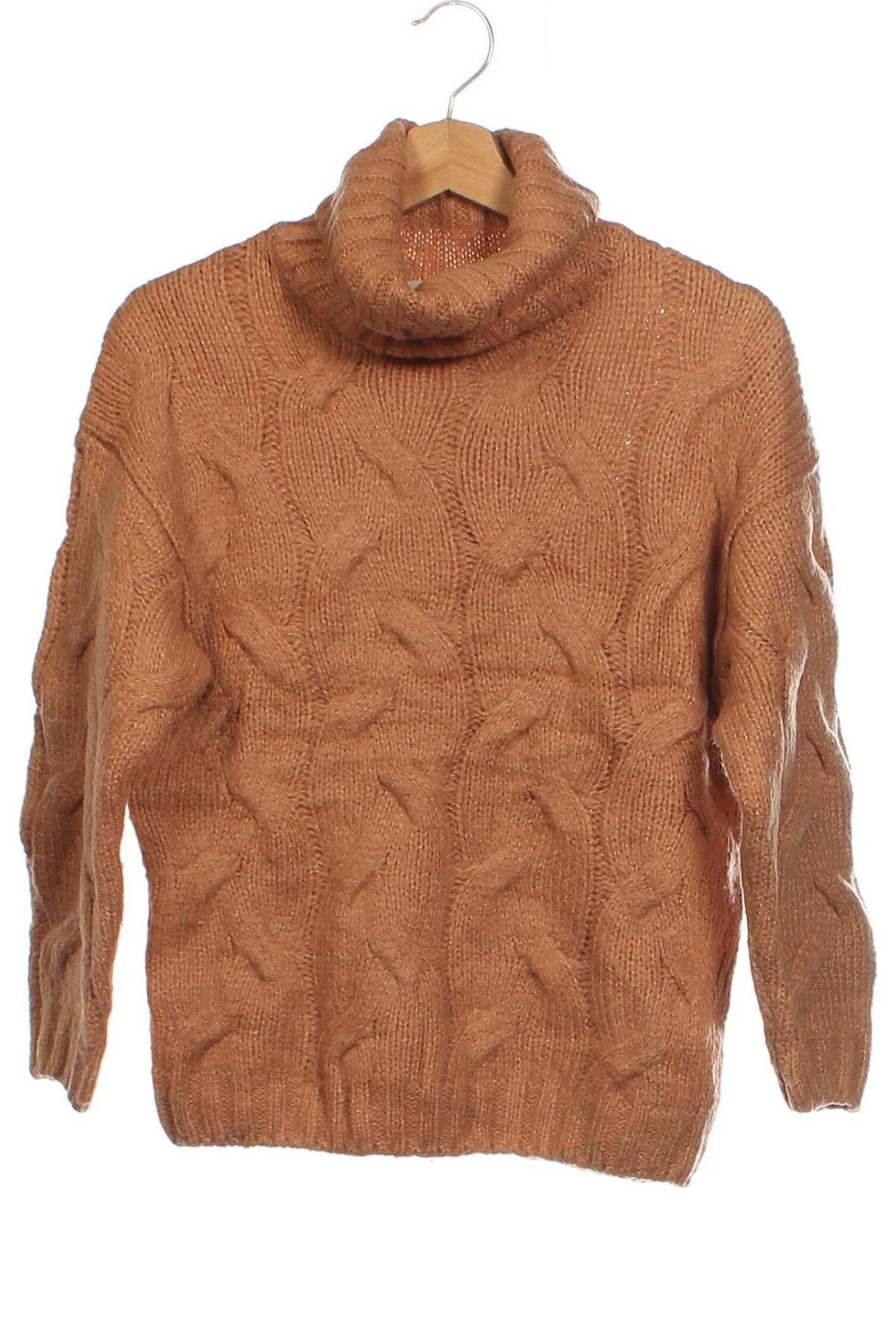 Dziecięcy sweter Zara Knitwear, Rozmiar 12-13y/ 158-164 cm, Kolor Brązowy, Cena 27,99 zł