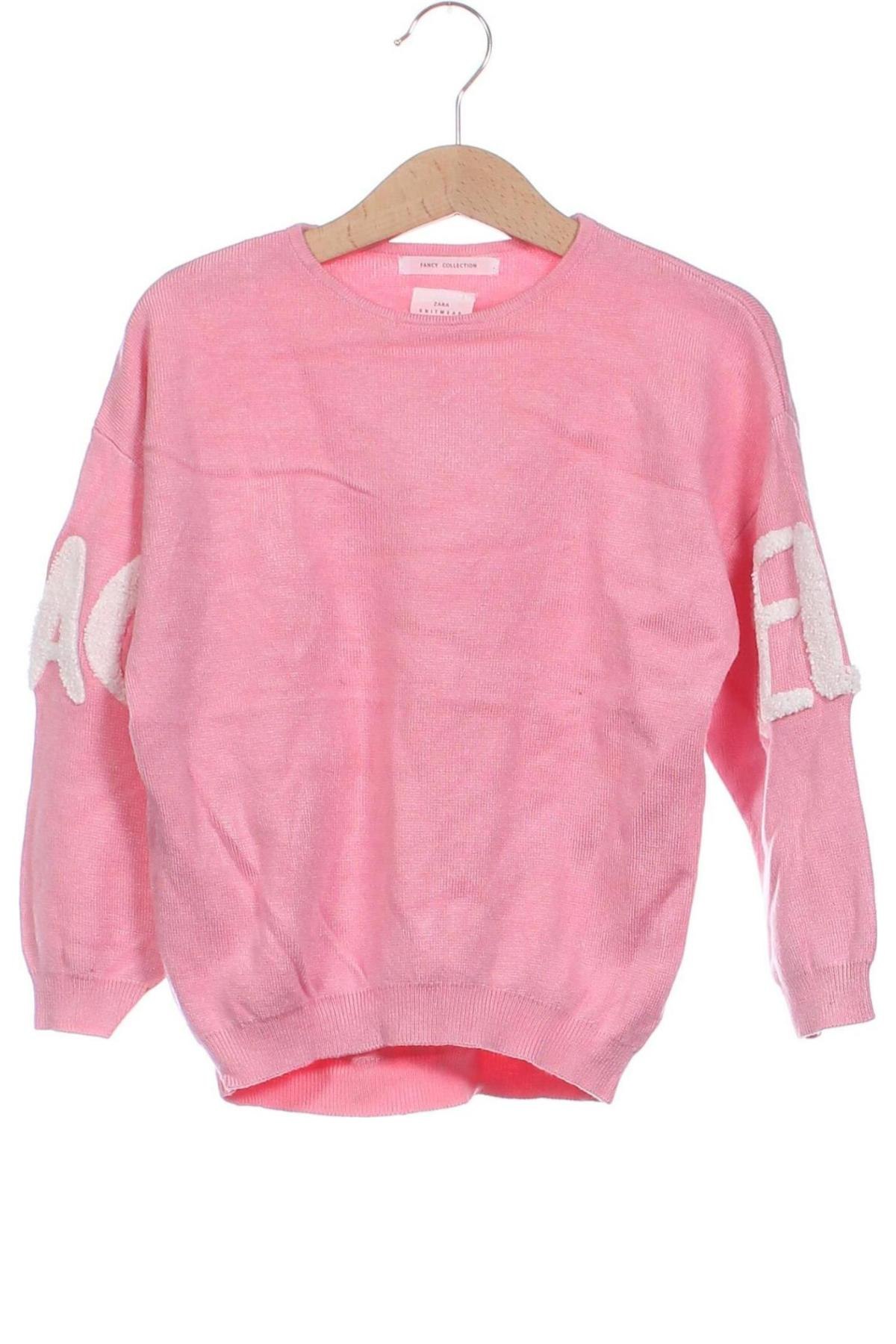 Kinderpullover Zara Knitwear, Größe 3-4y/ 104-110 cm, Farbe Rosa, Preis € 11,49