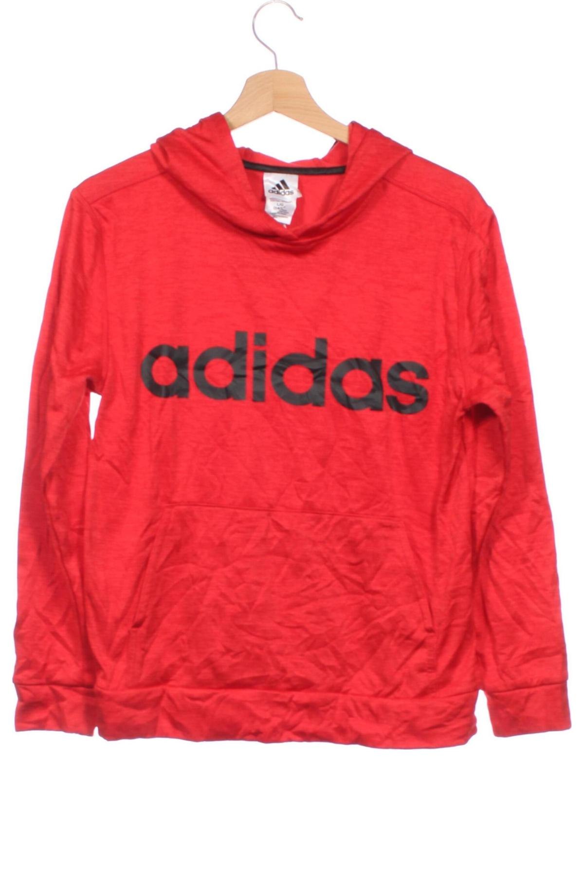 Detská mikina  Adidas, Veľkosť 14-15y/ 168-170 cm, Farba Červená, Cena  22,45 €