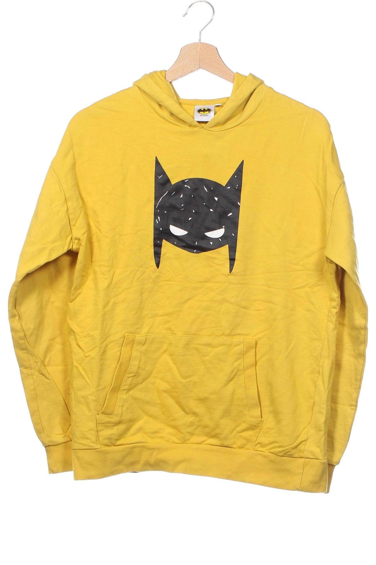 Dziecięca bluza Batman, Rozmiar 14-15y/ 168-170 cm, Kolor Żółty, Cena 33,99 zł