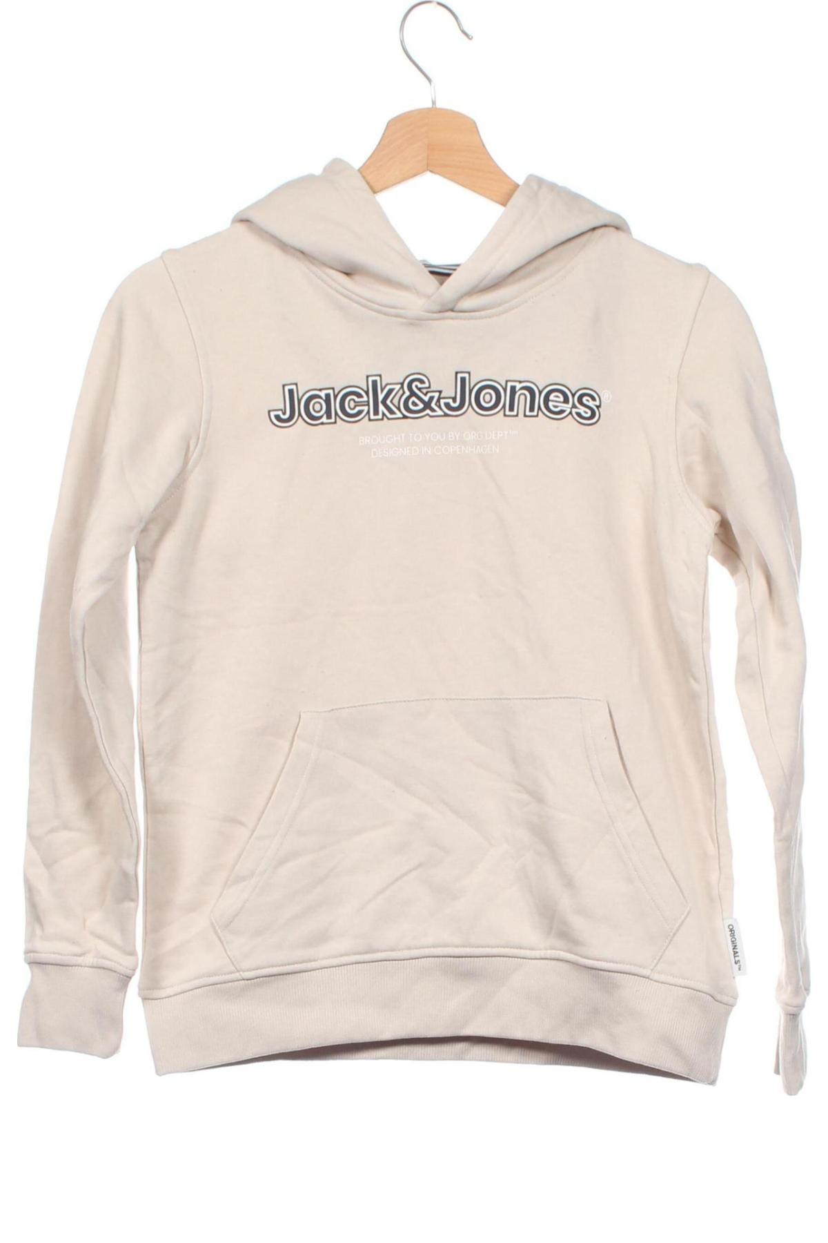 Kinder Sweatshirts Jack & Jones, Größe 10-11y/ 146-152 cm, Farbe Beige, Preis € 20,99