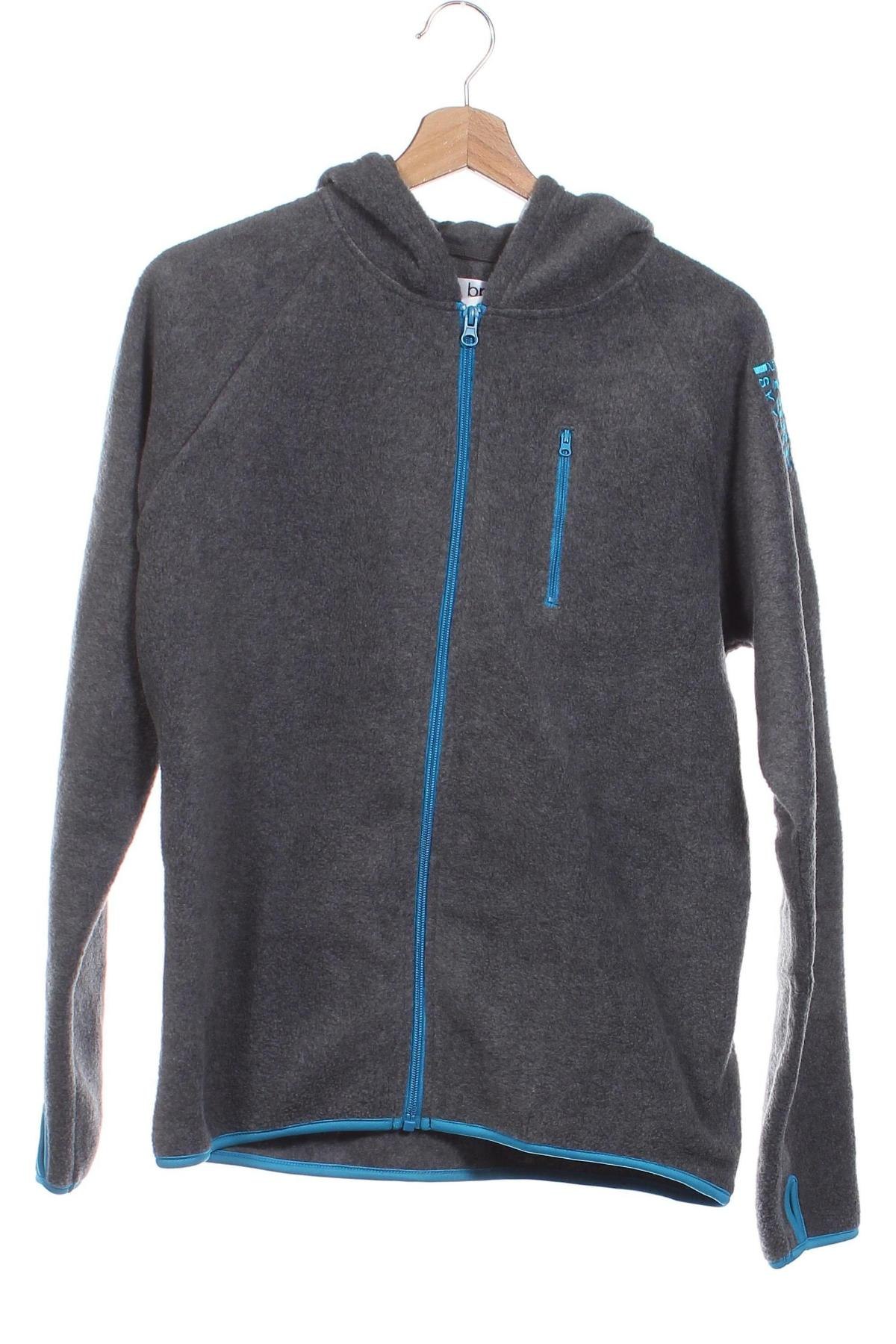 Παιδική ζακέτα fleece Bpc Bonprix Collection, Μέγεθος 13-14y/ 164-168 εκ., Χρώμα Γκρί, Τιμή 20,00 €