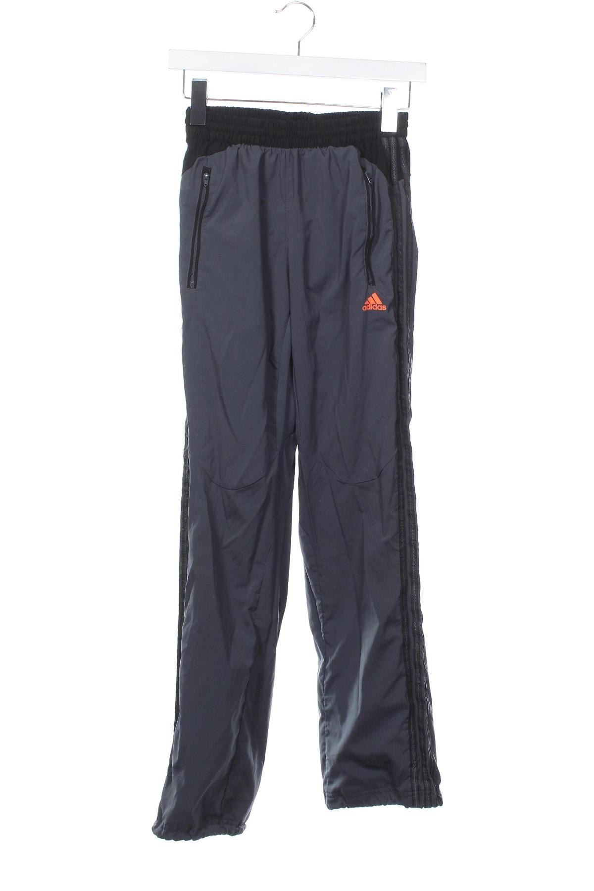 Pantaloni de trening, pentru copii Adidas, Mărime 13-14y/ 164-168 cm, Culoare Gri, Preț 85,99 Lei