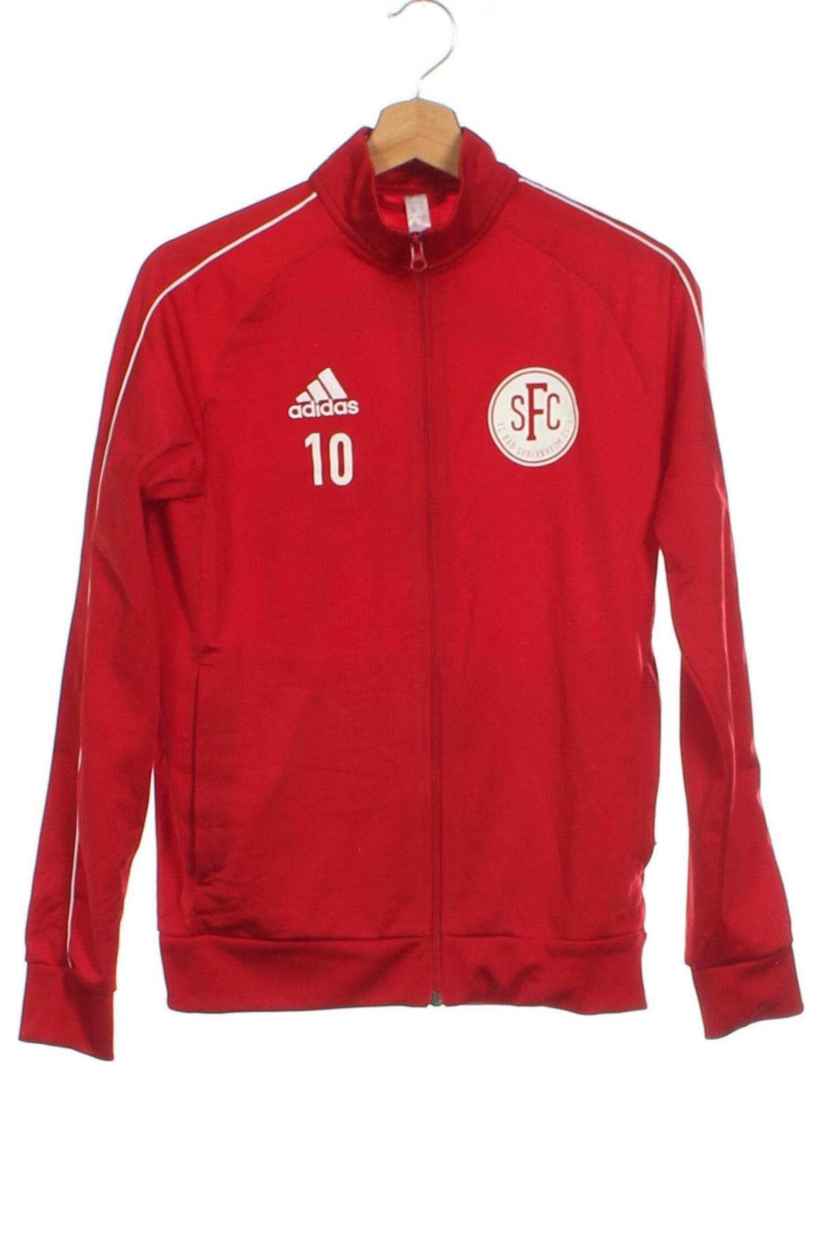 Detská športová horná časť  Adidas, Veľkosť 12-13y/ 158-164 cm, Farba Červená, Cena  27,45 €