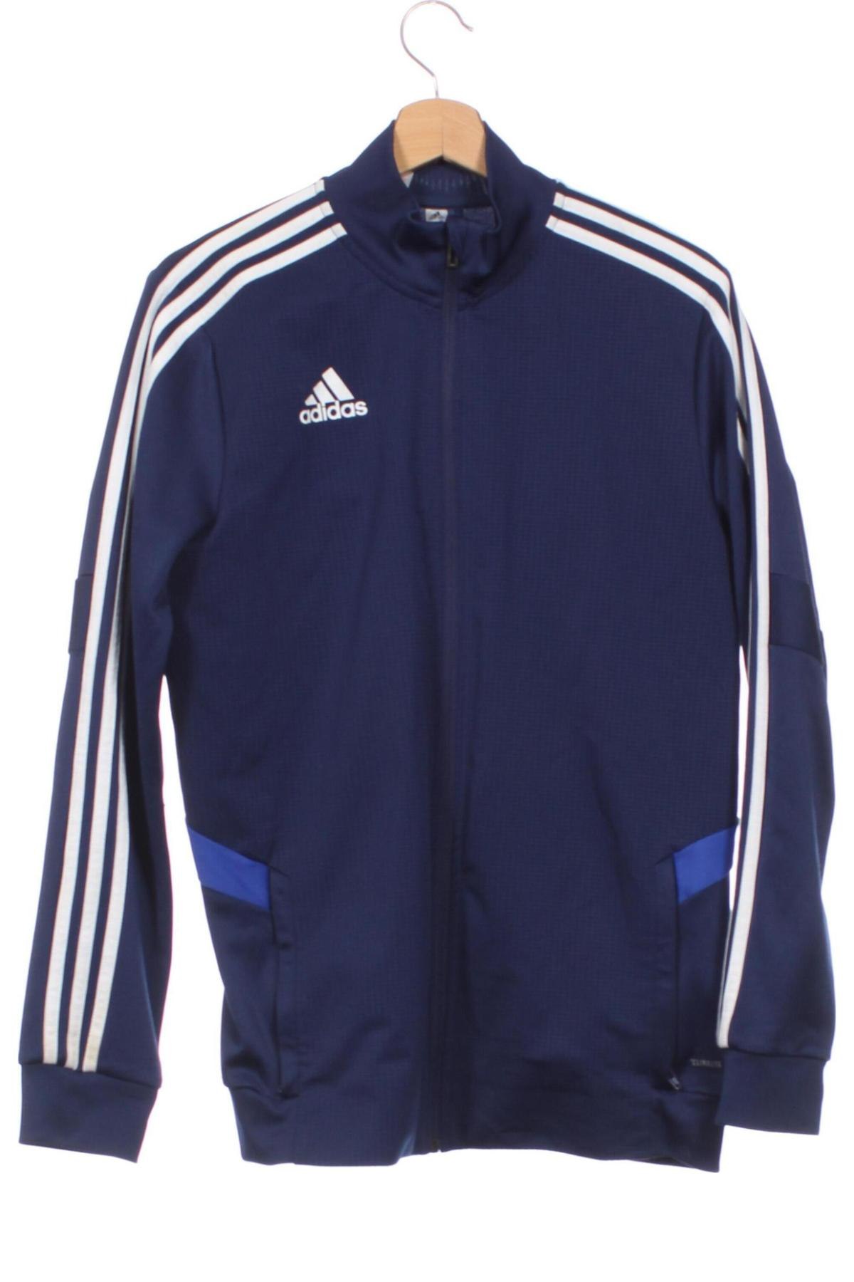 Kinder Sportoberteil Adidas, Größe 15-18y/ 170-176 cm, Farbe Blau, Preis € 16,99