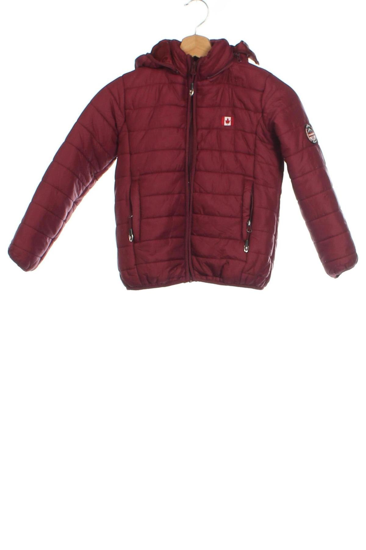 Kinderjacke Canadian Peak by Geographical Norway, Größe 9-10y/ 140-146 cm, Farbe Rot, Preis € 32,74