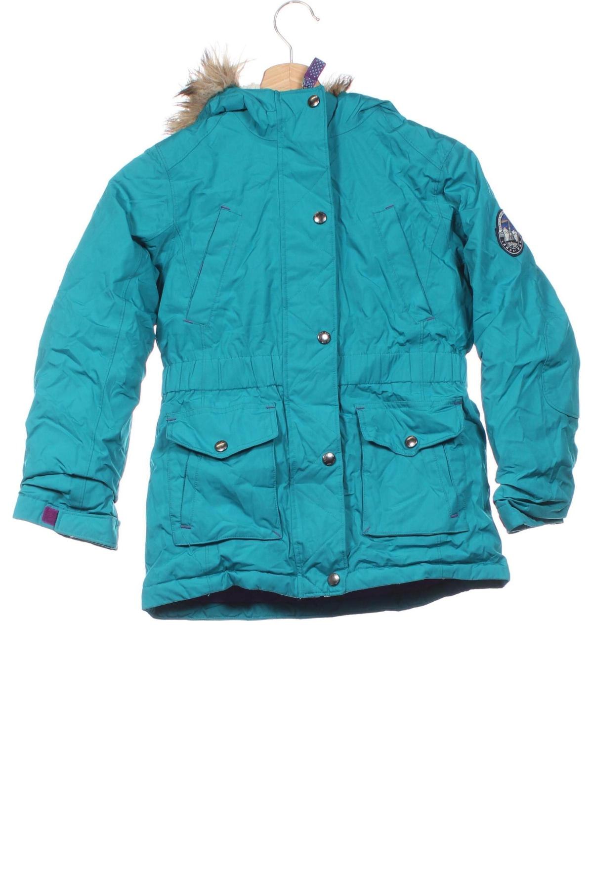 Kinderjacke Lands' End, Größe 7-8y/ 128-134 cm, Farbe Grün, Preis 29,49 €