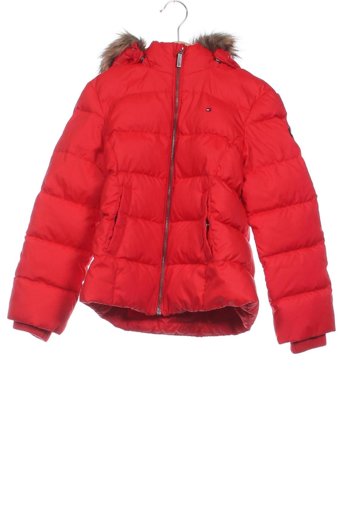 Παιδικό μπουφάν Tommy Hilfiger, Μέγεθος 4-5y/ 110-116 εκ., Χρώμα Κόκκινο, Τιμή 45,52 €