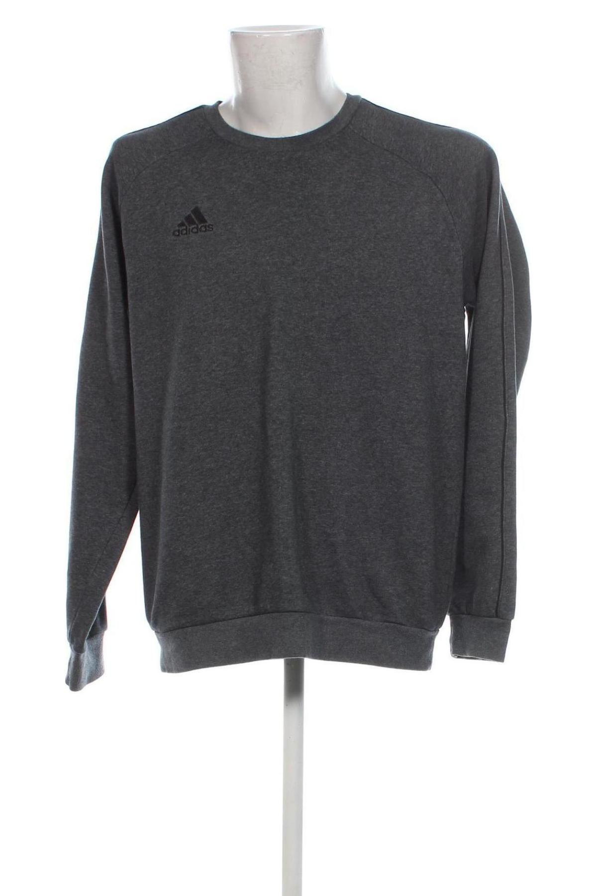 Herren Shirt Adidas, Größe L, Farbe Grau, Preis 24,64 €