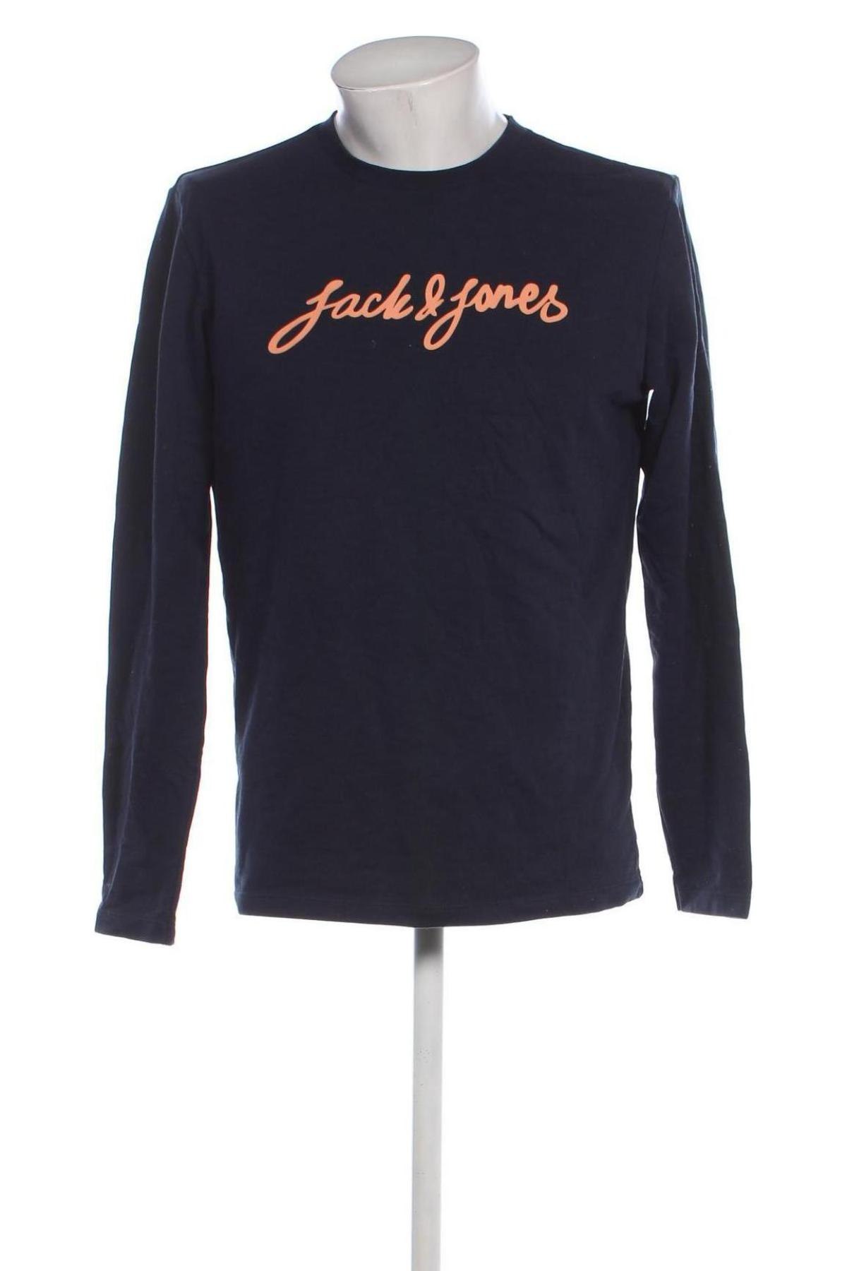 Ανδρική μπλούζα Jack & Jones, Μέγεθος L, Χρώμα Μπλέ, Τιμή 7,49 €