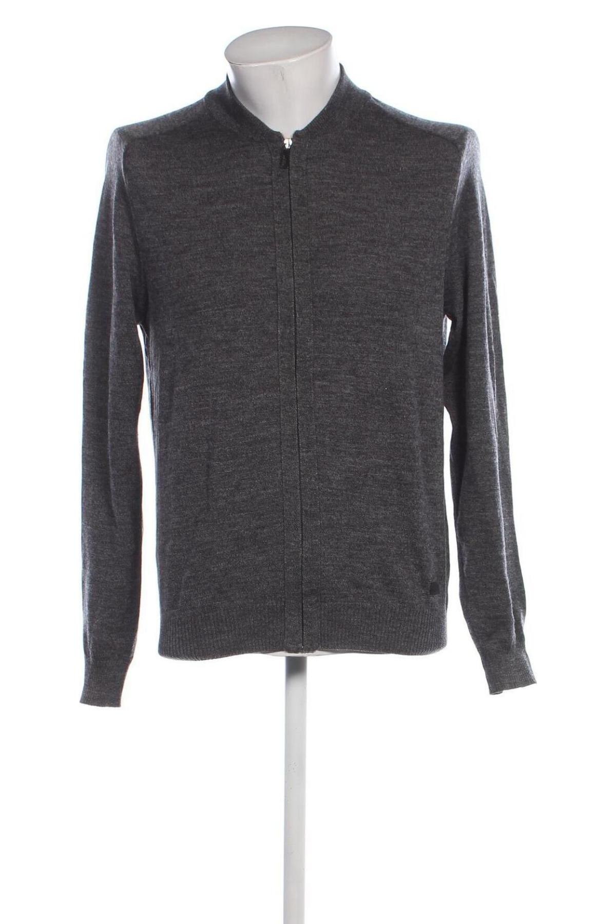 Herren Strickjacke, Größe XL, Farbe Grau, Preis € 27,49