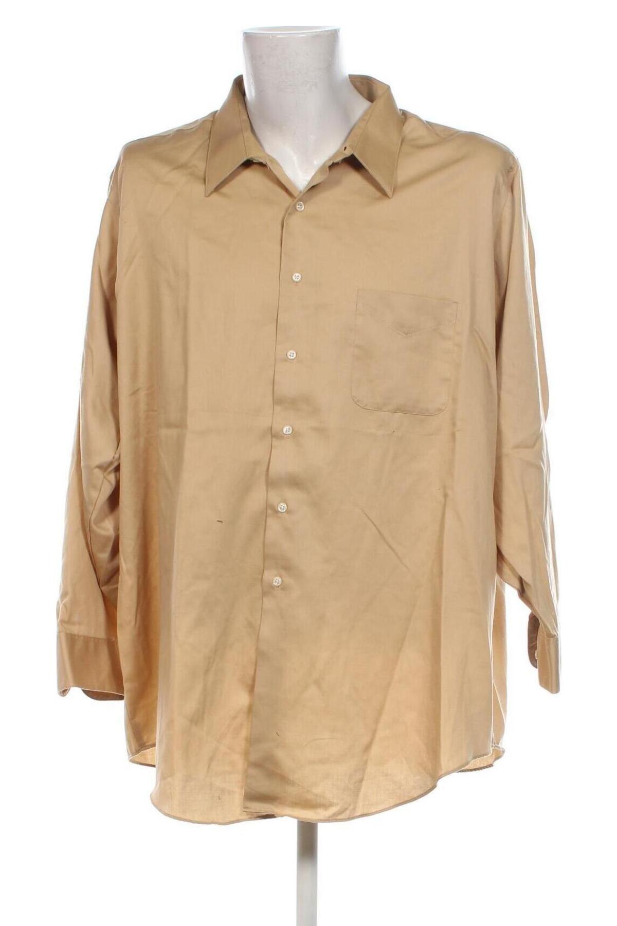 Herrenhemd, Größe 3XL, Farbe Beige, Preis € 14,84