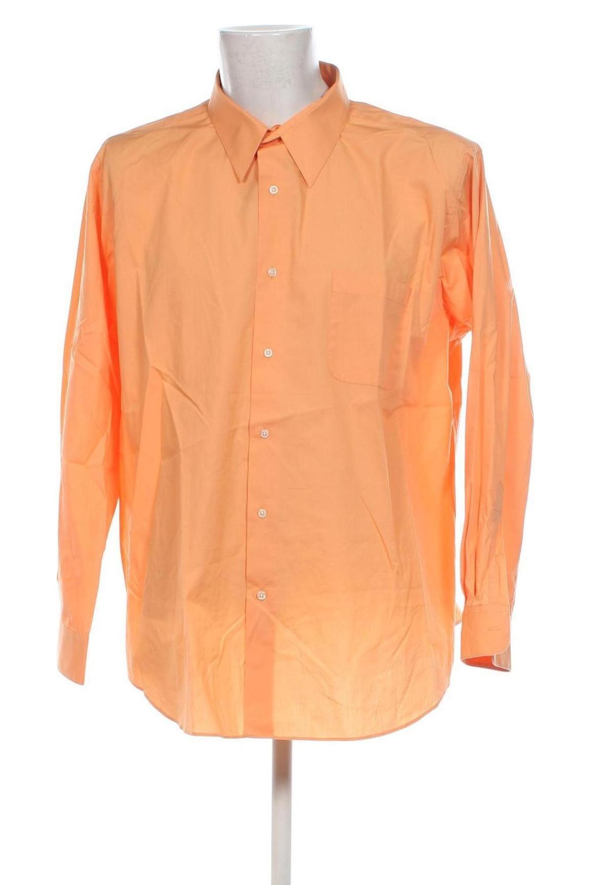 Herrenhemd Croft & Barrow, Größe XXL, Farbe Orange, Preis € 14,84