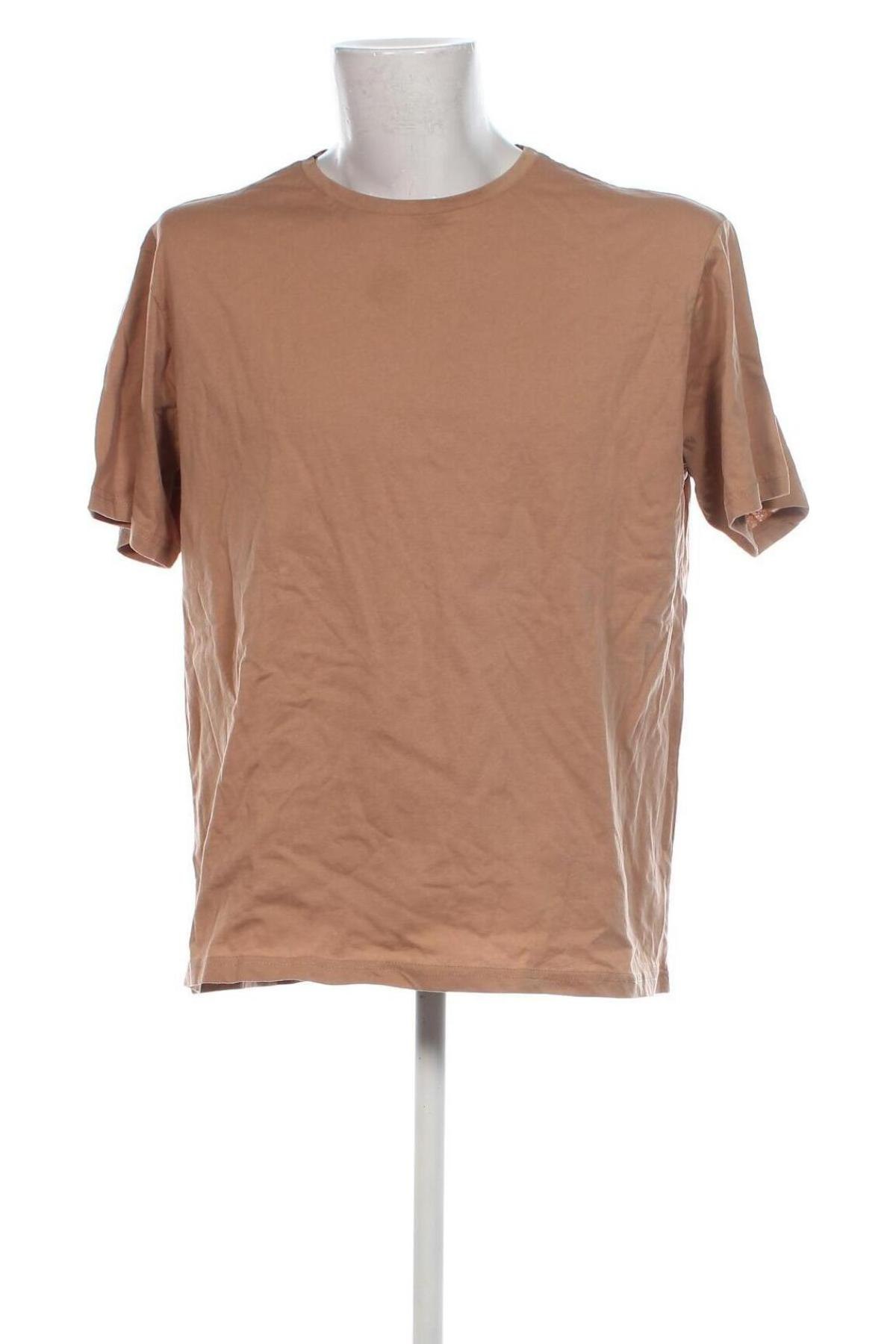 Ανδρικό t-shirt, Μέγεθος XXL, Χρώμα Καφέ, Τιμή 9,72 €