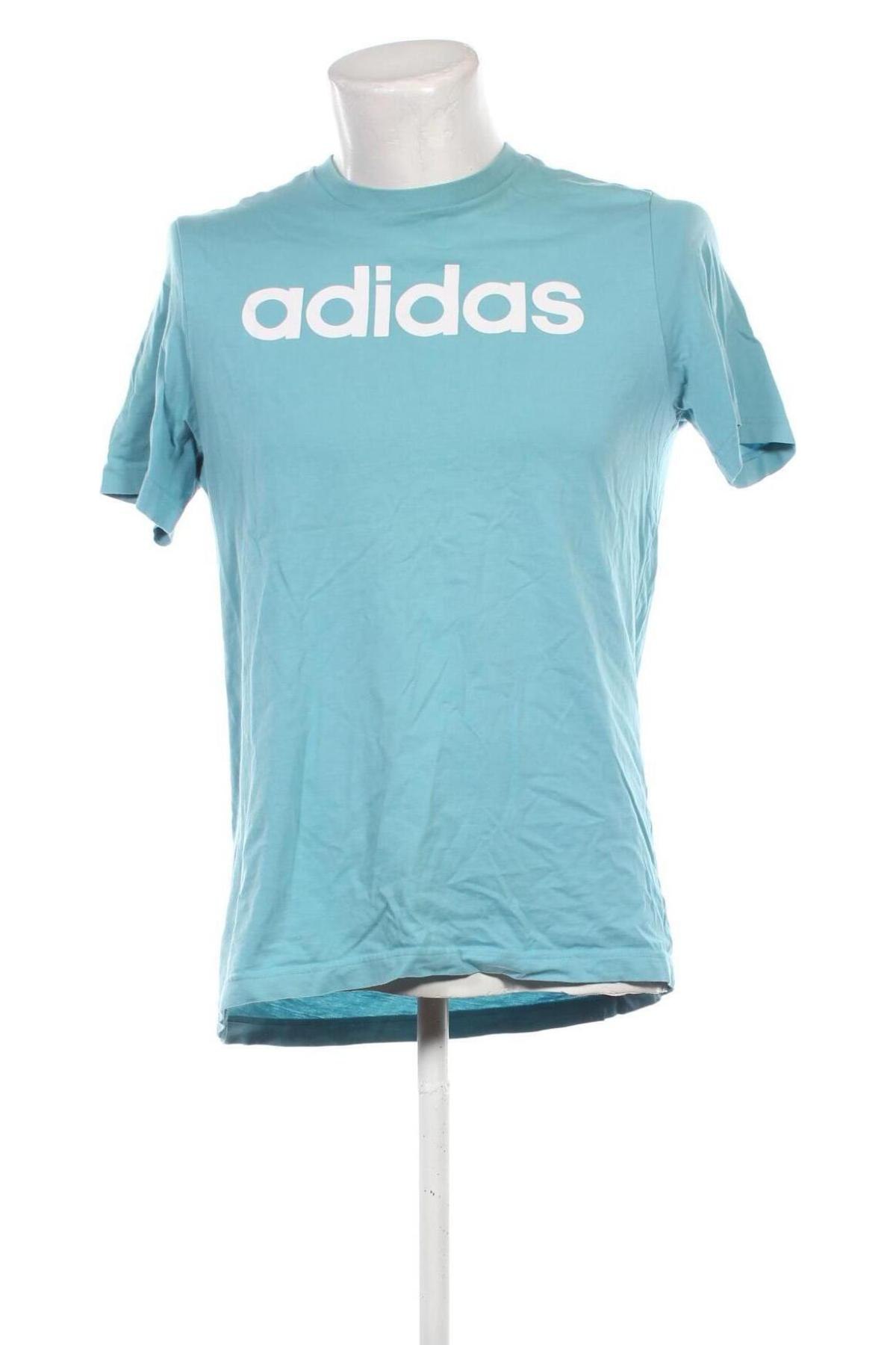 Herren T-Shirt Adidas, Größe M, Farbe Grün, Preis 32,30 €