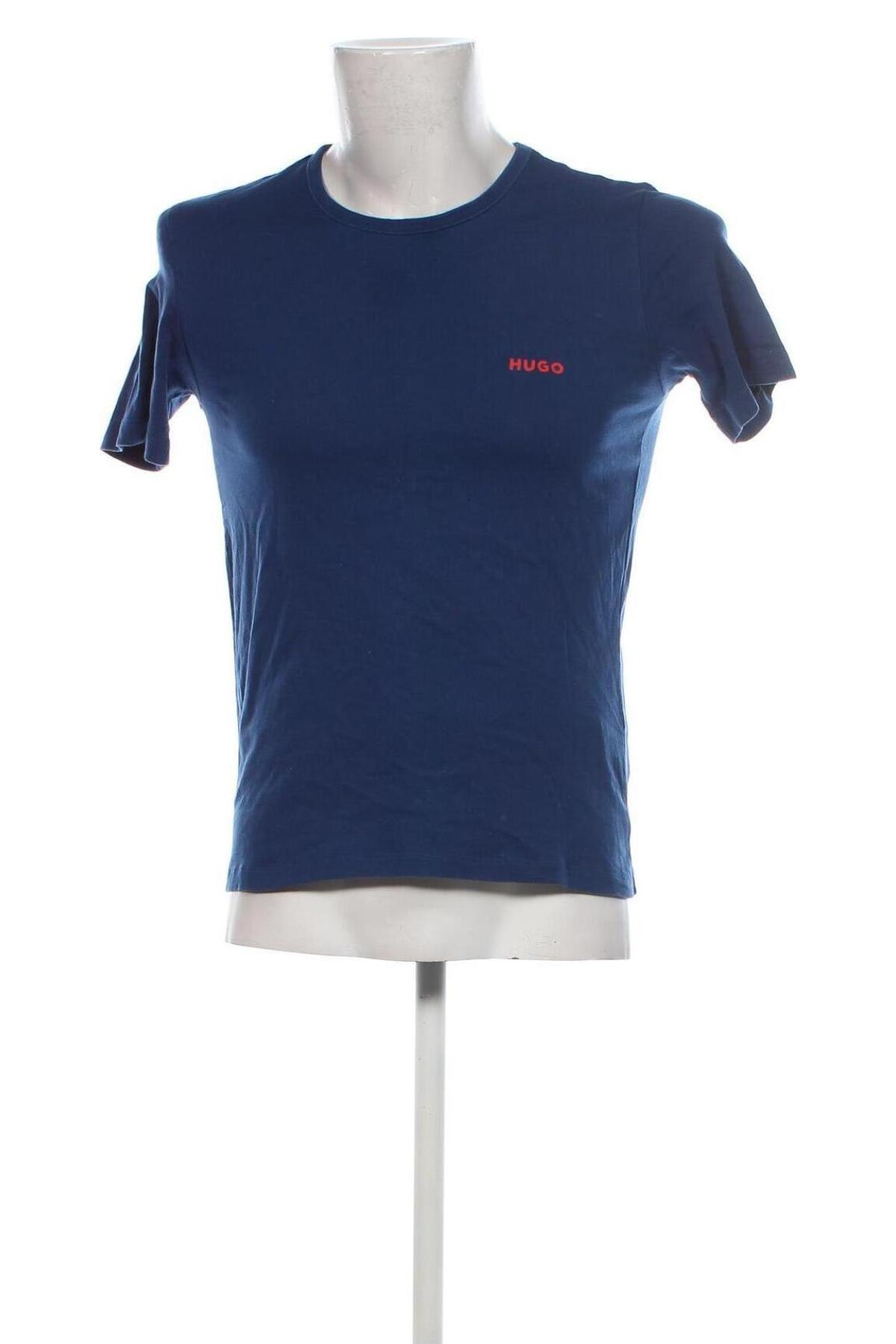 Herren T-Shirt Hugo Boss, Größe M, Farbe Blau, Preis 22,49 €