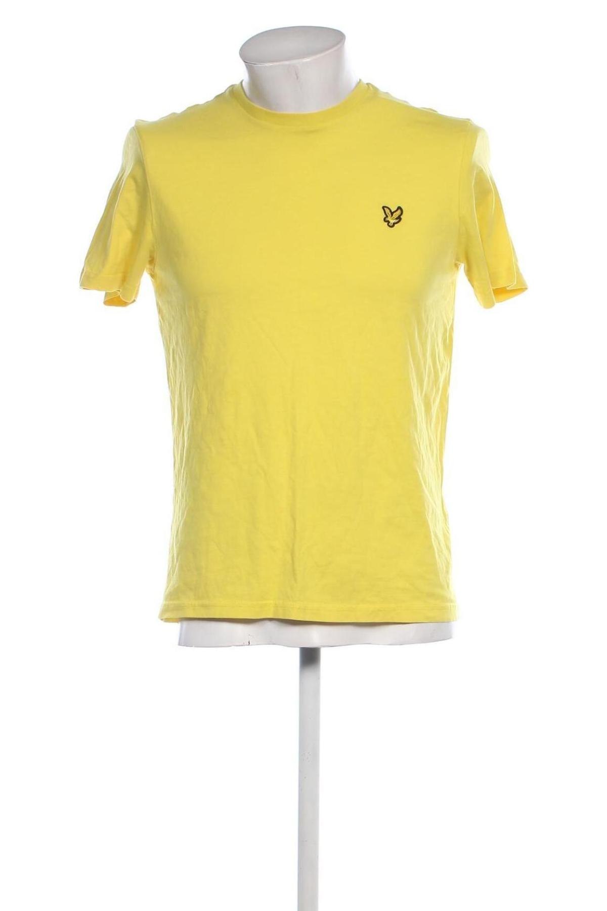 Herren T-Shirt Lyle & Scott, Größe M, Farbe Gelb, Preis € 13,81