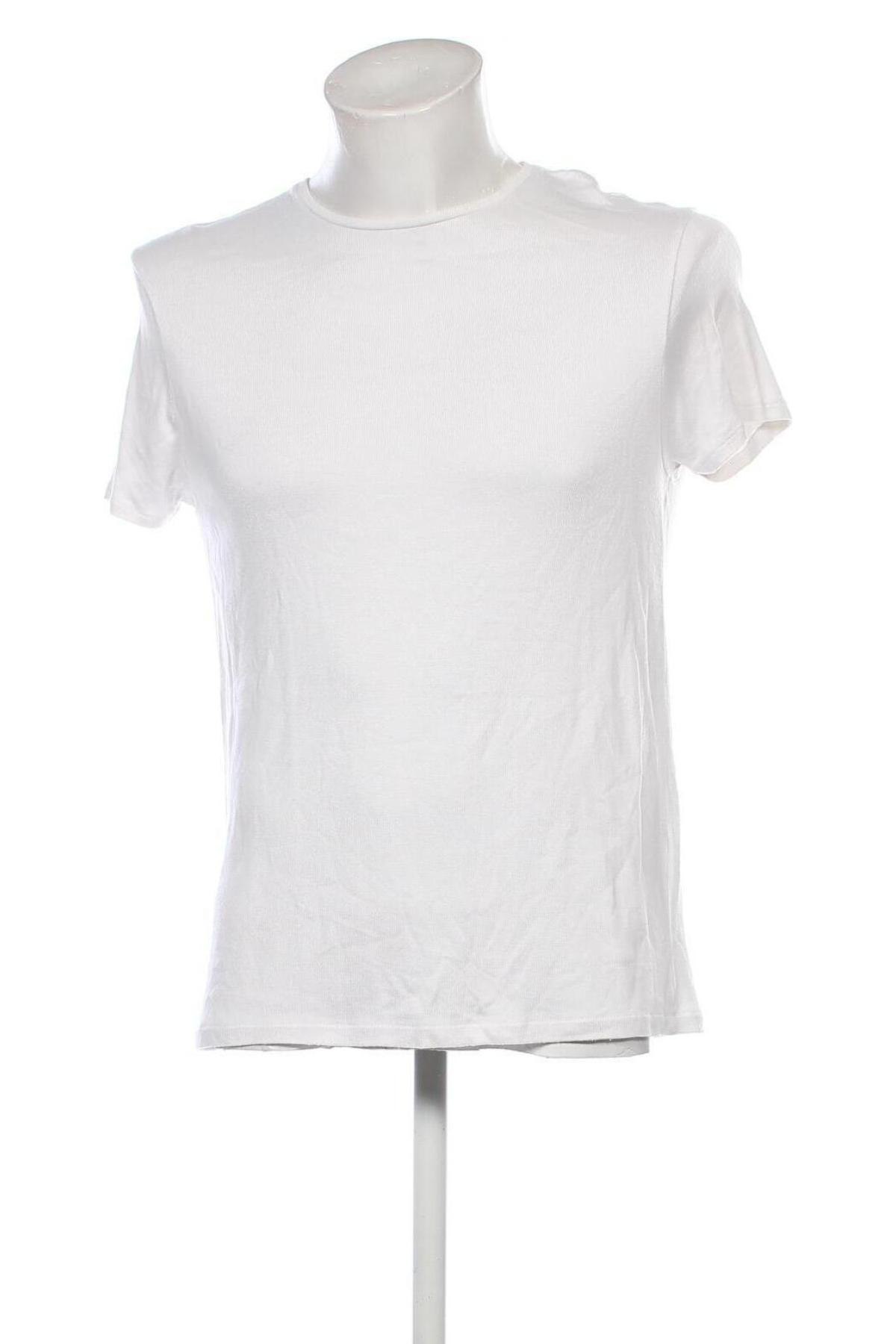 Ανδρικό t-shirt Zara, Μέγεθος M, Χρώμα Λευκό, Τιμή 8,00 €