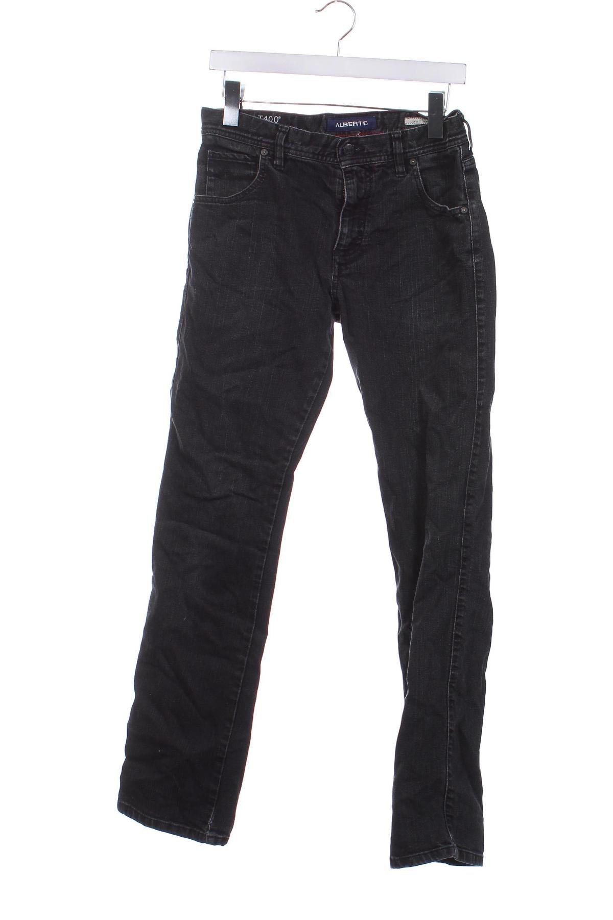 Herren Jeans Alberto, Größe S, Farbe Schwarz, Preis 31,99 €