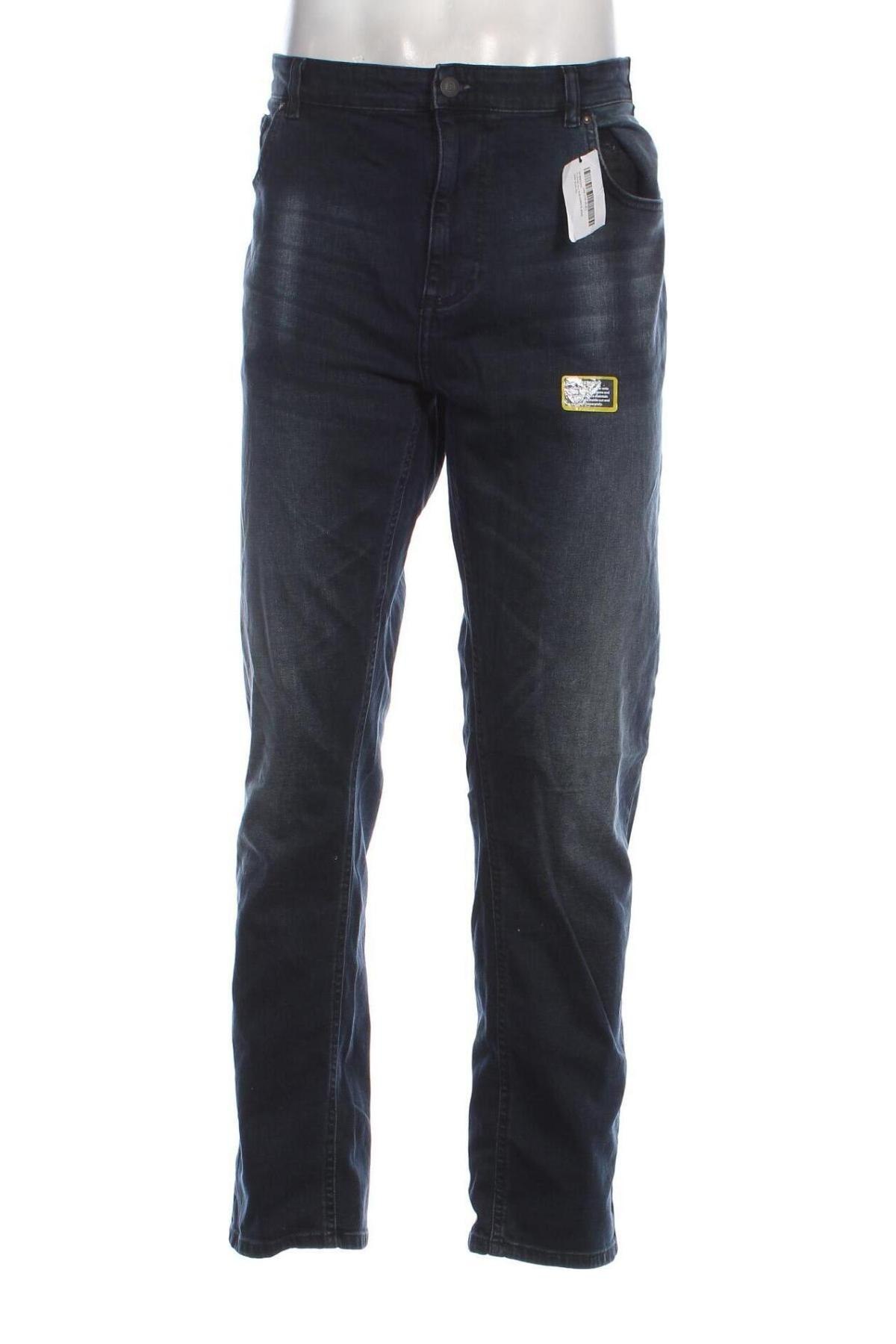 Herren Jeans Burton of London, Größe XXL, Farbe Blau, Preis € 141,99