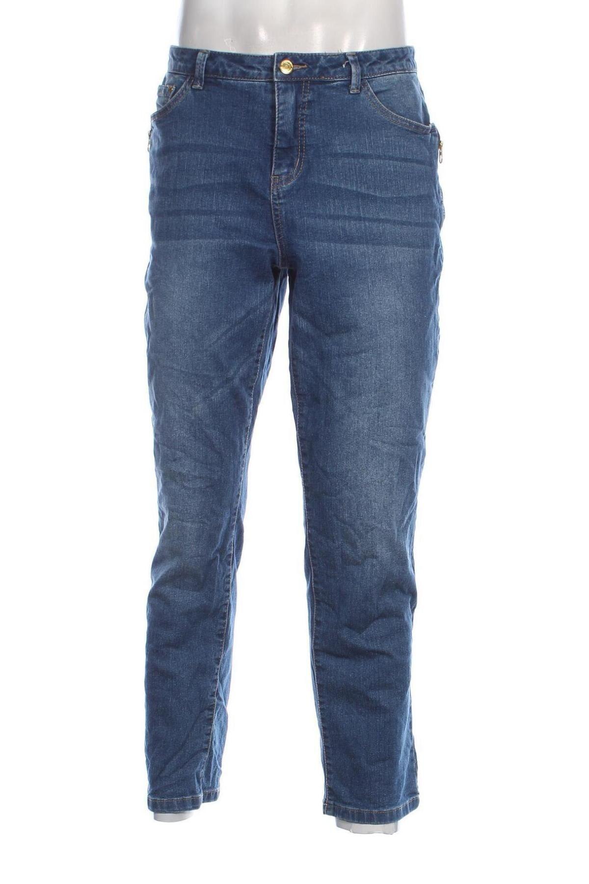 Męskie jeansy Collection, Rozmiar L, Kolor Niebieski, Cena 62,99 zł