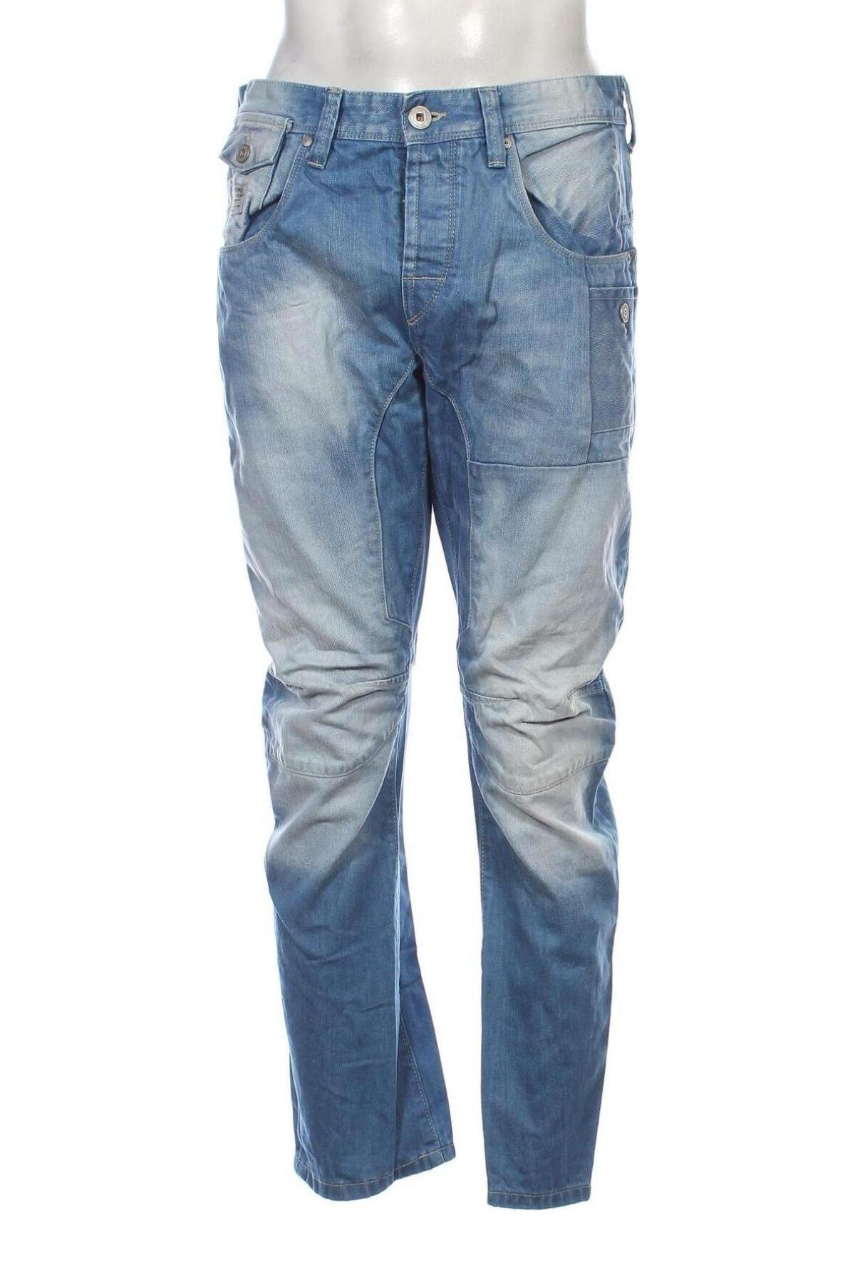 Blugi de bărbați Core By Jack & Jones, Mărime L, Culoare Albastru, Preț 74,99 Lei