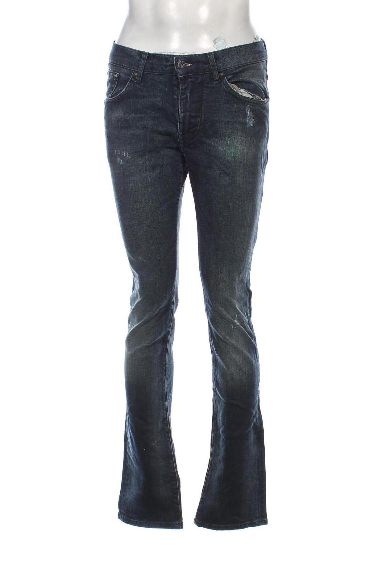 Męskie jeansy Hilfiger Denim, Rozmiar M, Kolor Niebieski, Cena 307,99 zł