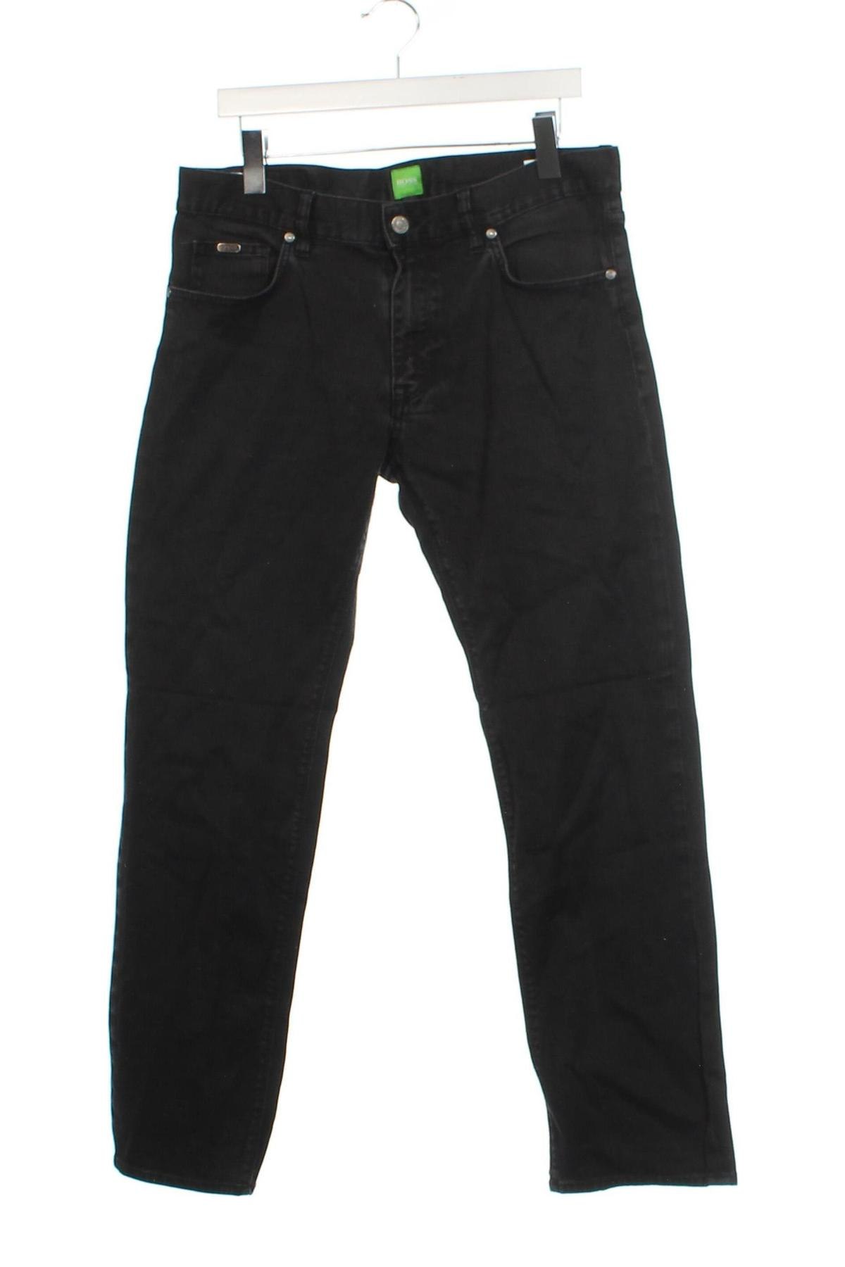 Herren Jeans Hugo Boss, Größe L, Farbe Schwarz, Preis 68,99 €