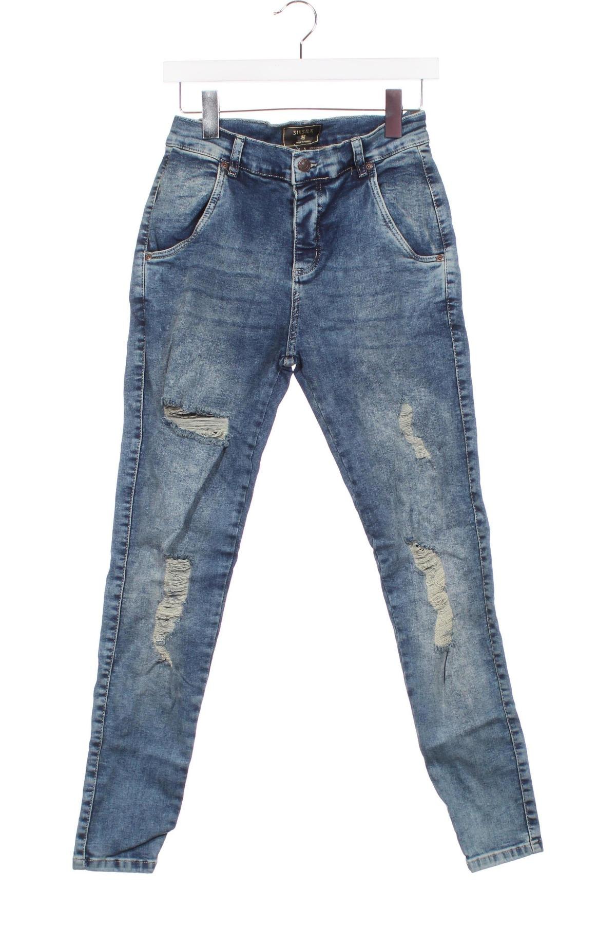 Herren Jeans SikSilk, Größe S, Farbe Blau, Preis 15,99 €