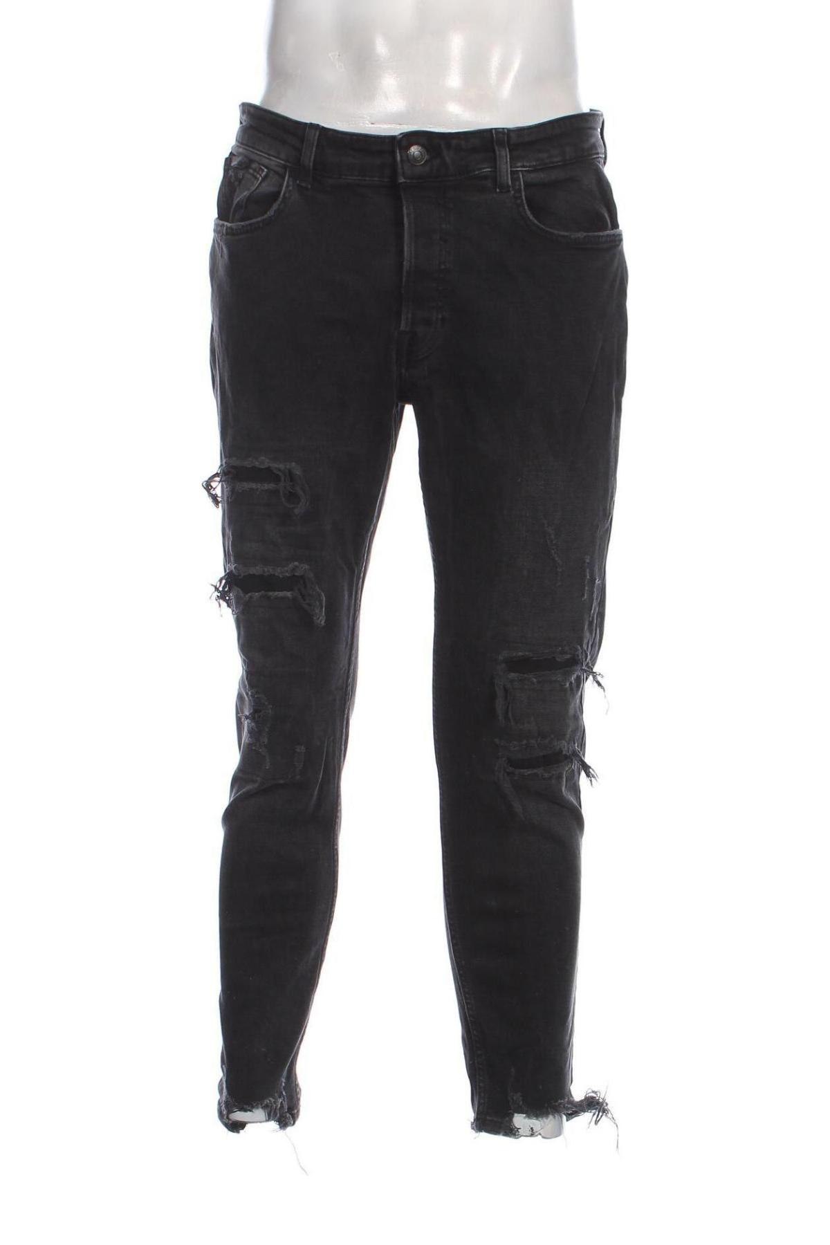 Herren Jeans Zara, Größe L, Farbe Schwarz, Preis 18,99 €