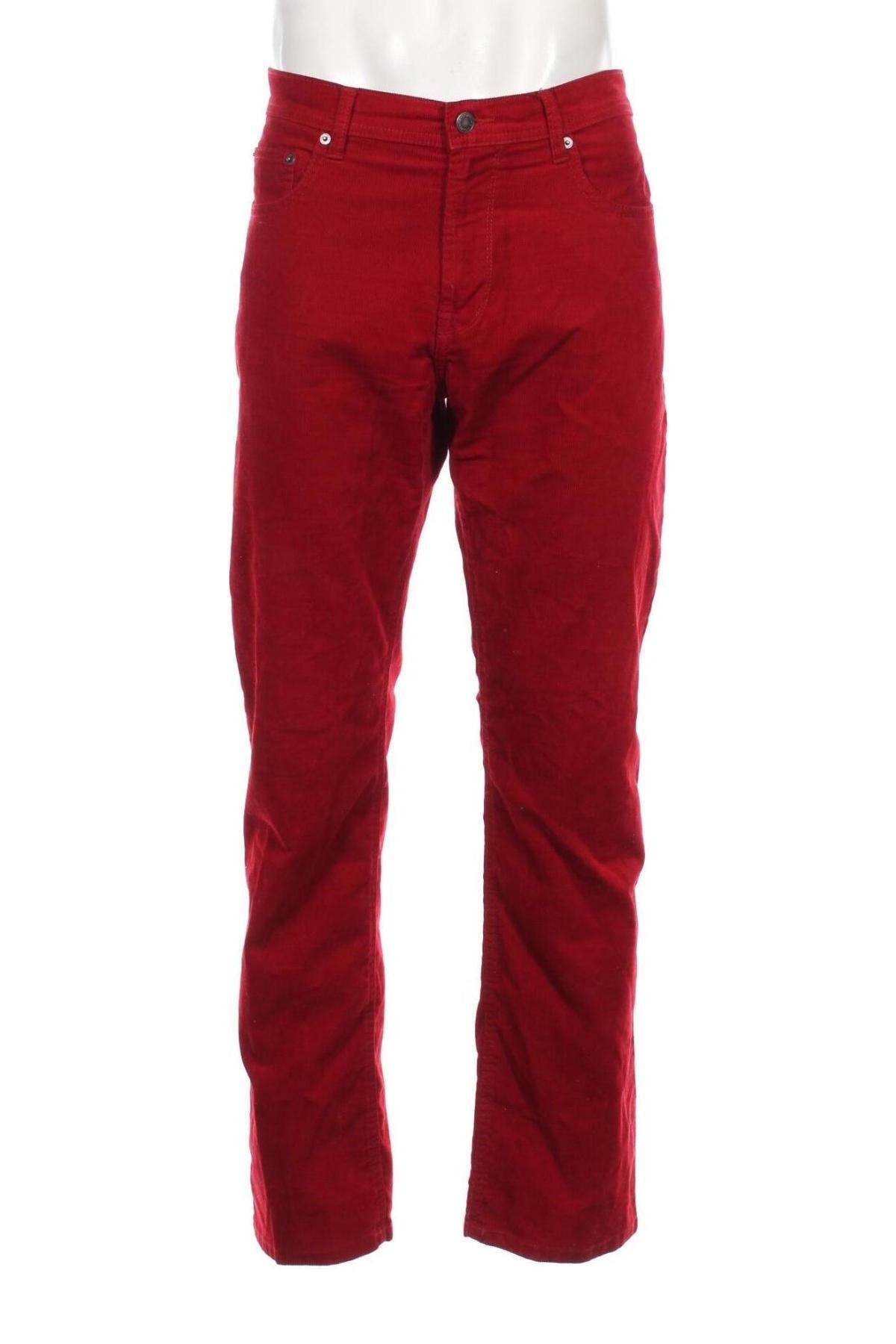 Herren Cordhose Montego, Größe L, Farbe Rot, Preis € 27,49