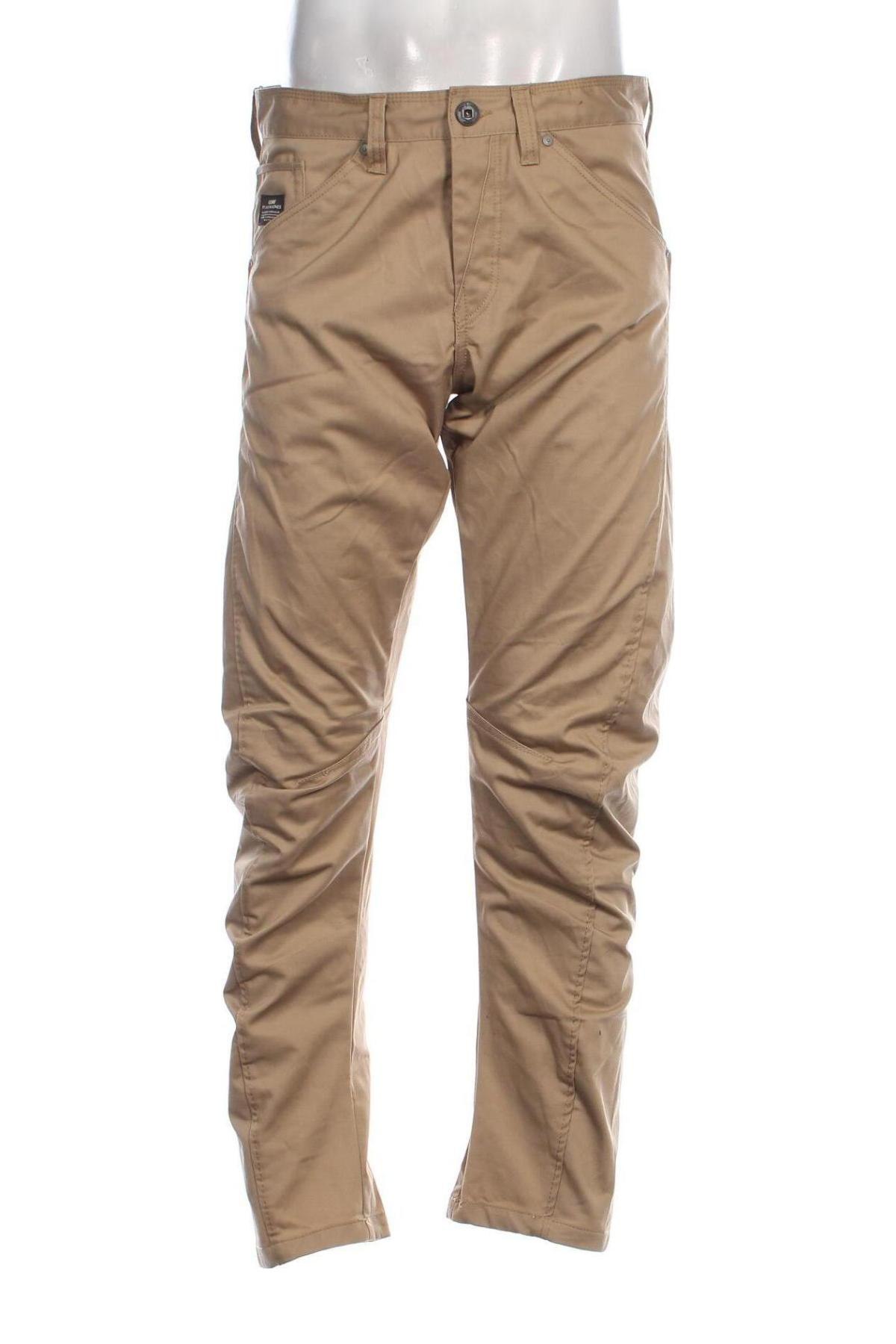 Herrenhose Jack & Jones, Größe M, Farbe Beige, Preis 34,99 €