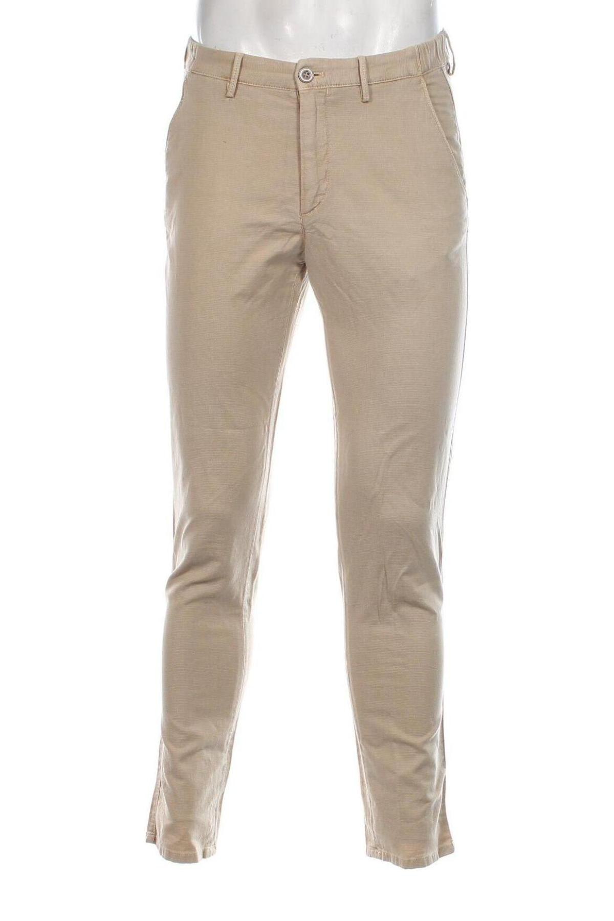 Herrenhose Massimo Dutti, Größe M, Farbe Beige, Preis € 24,49