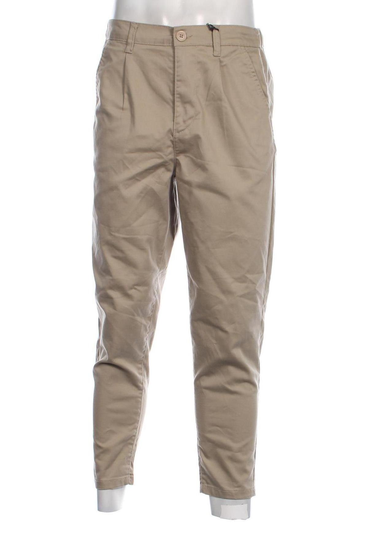 Pantaloni de bărbați Only & Sons, Mărime S, Culoare Bej, Preț 158,20 Lei