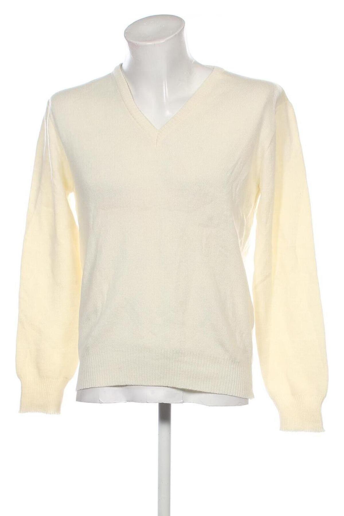 Herrenpullover, Größe M, Farbe Ecru, Preis € 24,99