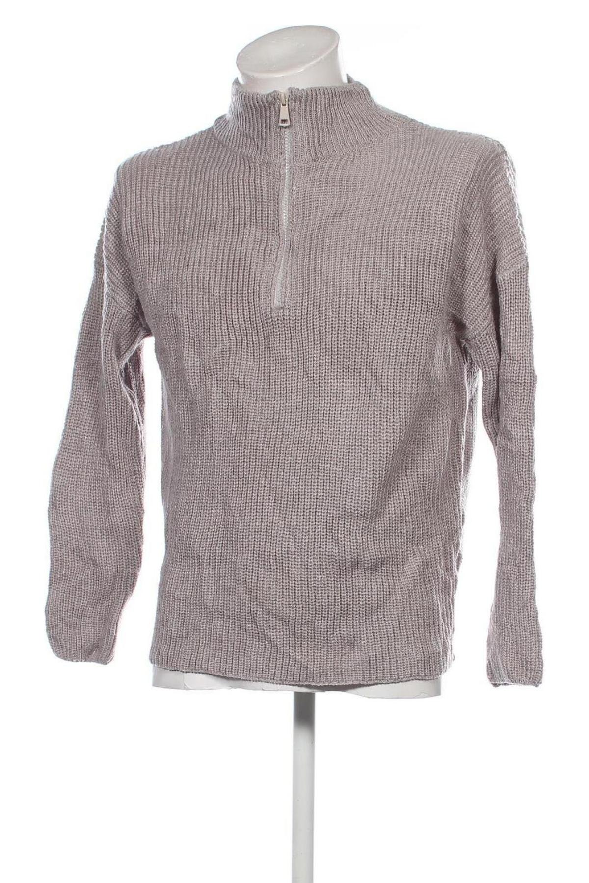 Herrenpullover, Größe M, Farbe Grau, Preis 24,99 €