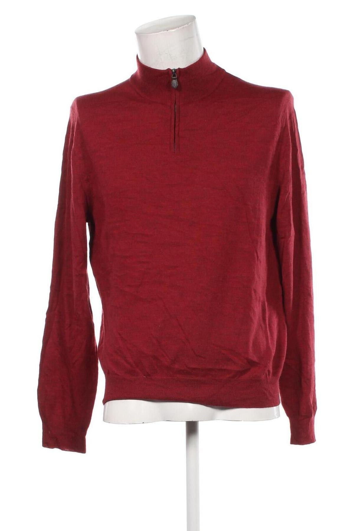 Herrenpullover Bloomingdale's, Größe L, Farbe Rot, Preis 20,99 €