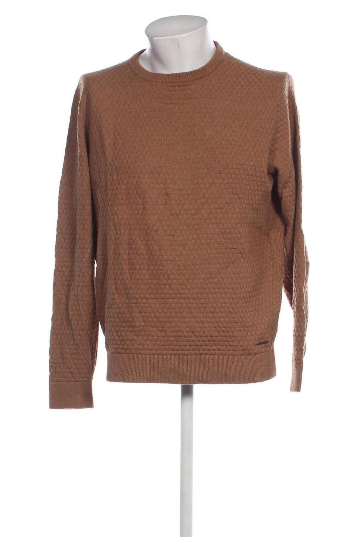 Herrenpullover Bugatti, Größe L, Farbe Beige, Preis € 43,49