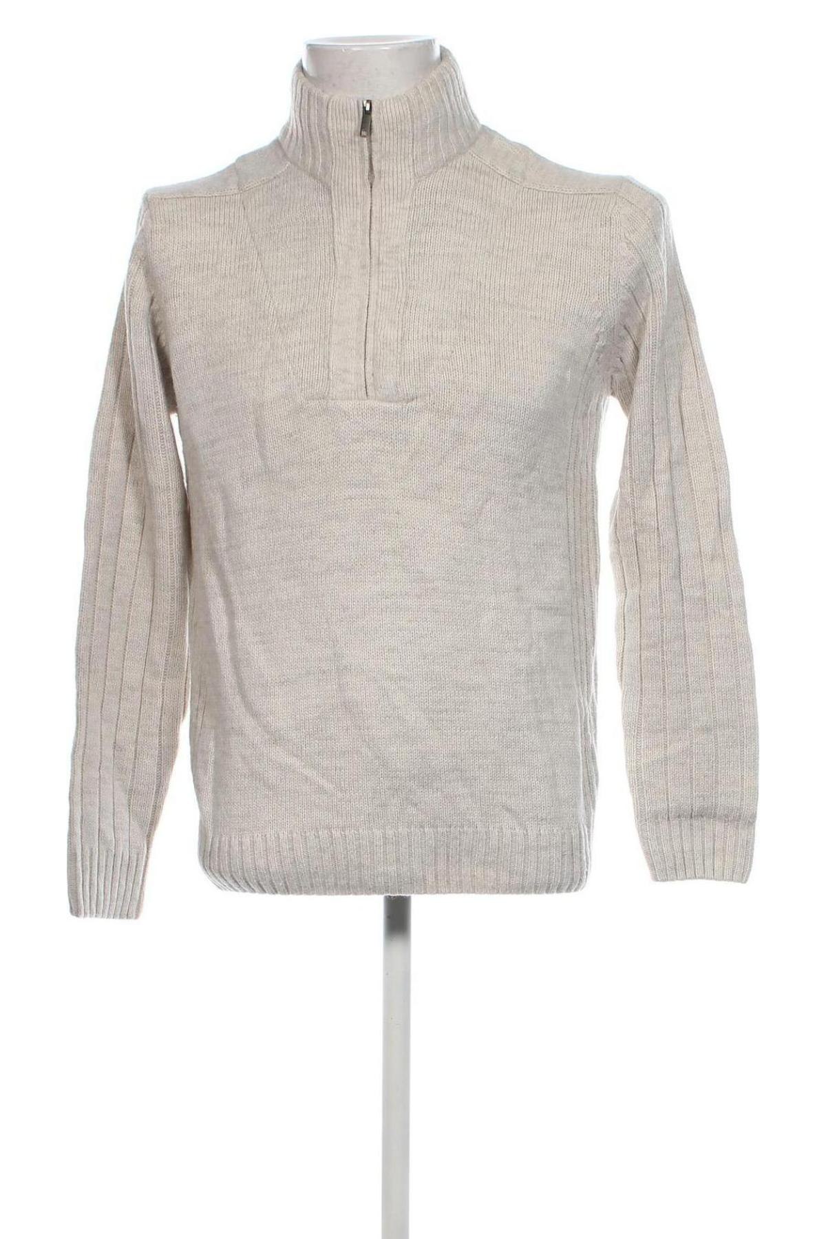 Herrenpullover Canda, Größe M, Farbe Grau, Preis 14,99 €