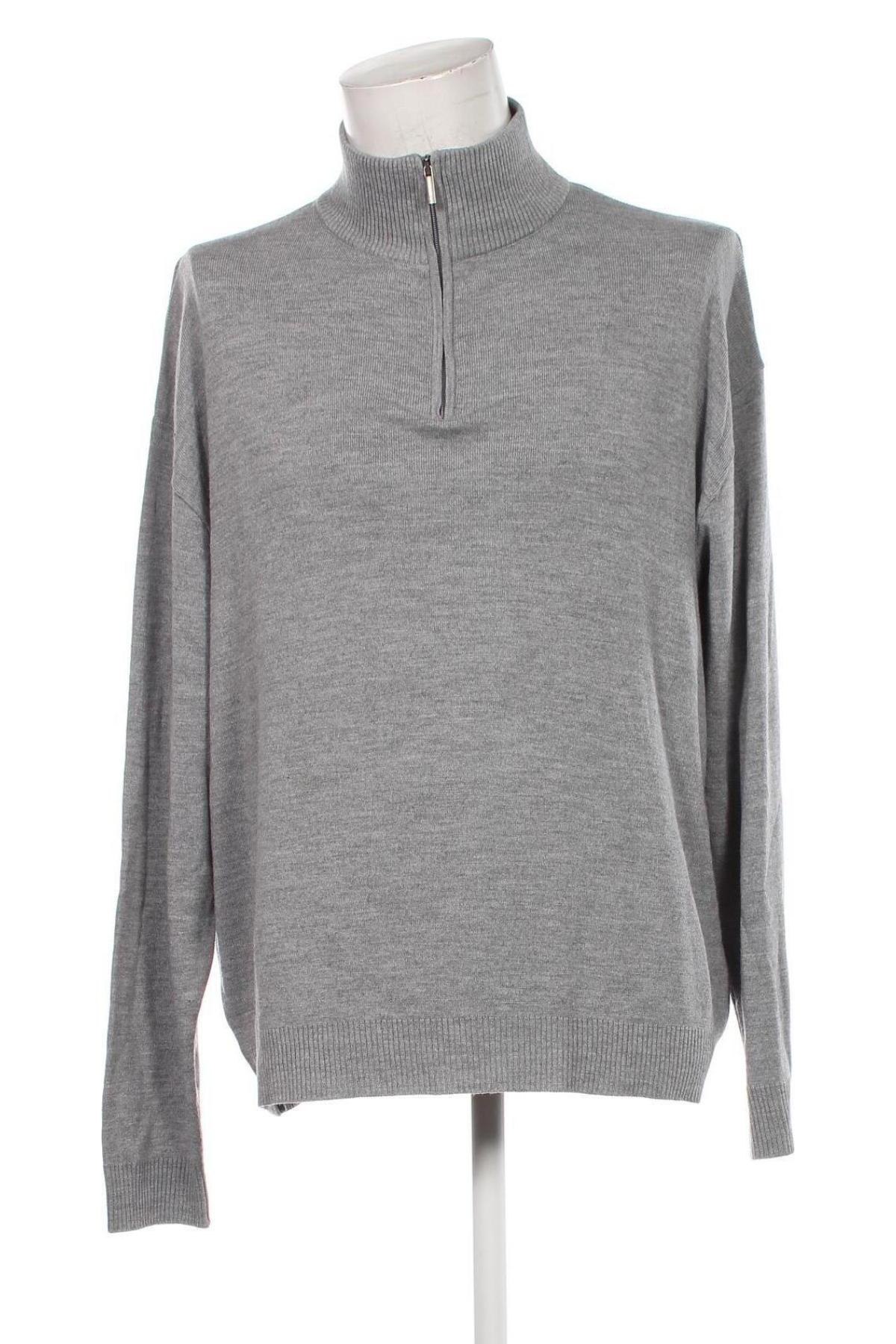 Herrenpullover Canda, Größe XXL, Farbe Grau, Preis 12,99 €