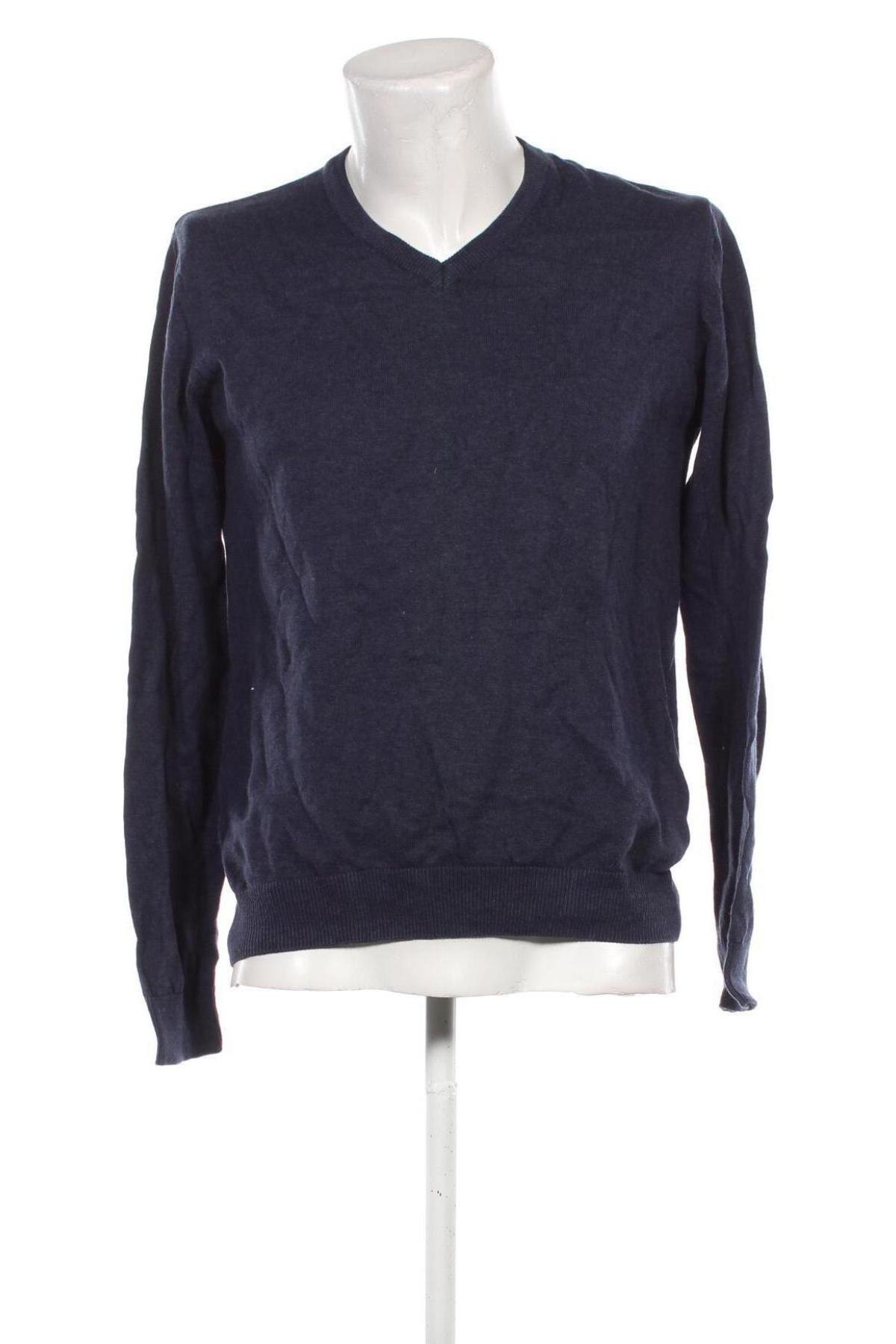 Herrenpullover Charles Vogele, Größe M, Farbe Blau, Preis 24,99 €